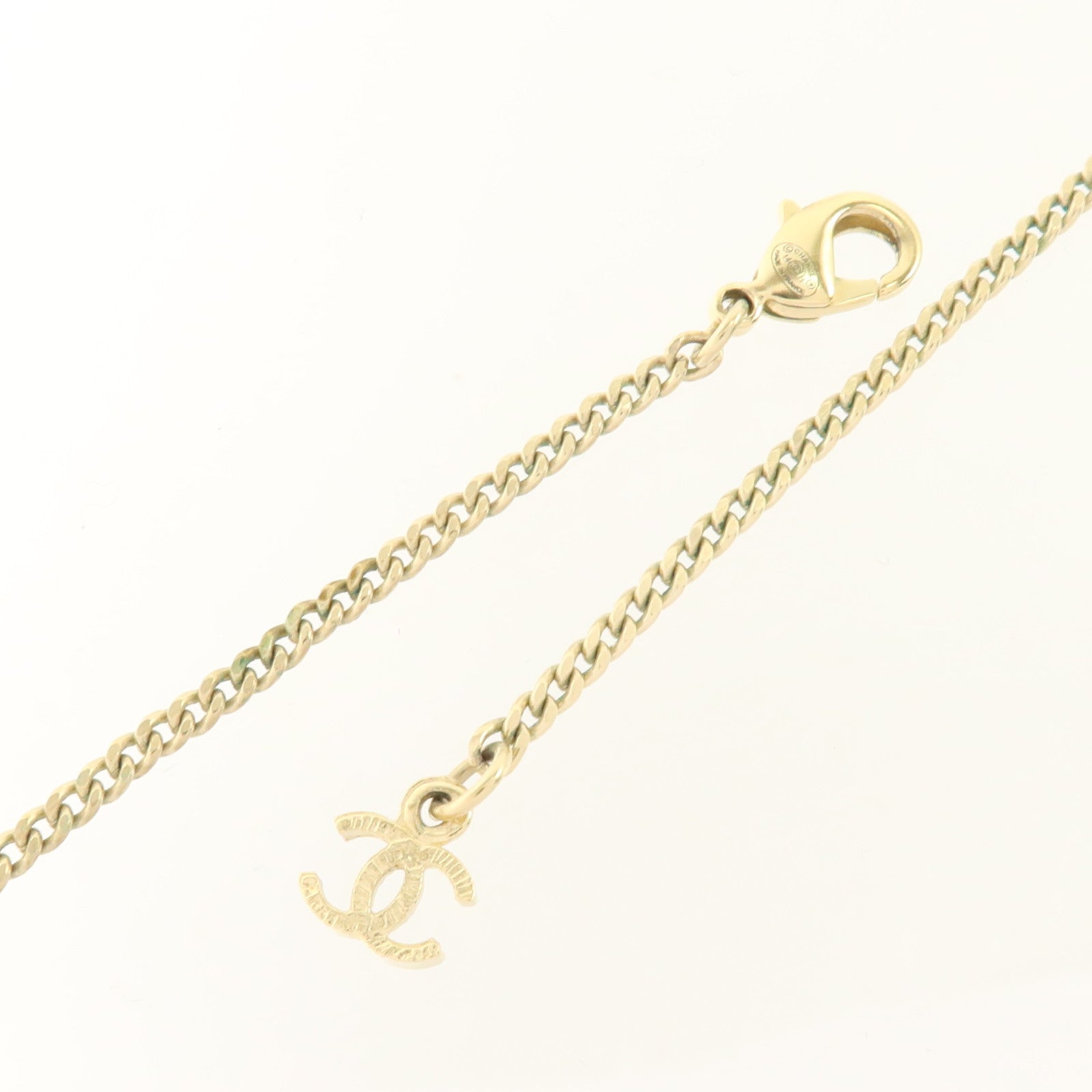 CHANEL PVC/金屬Necklace項鏈