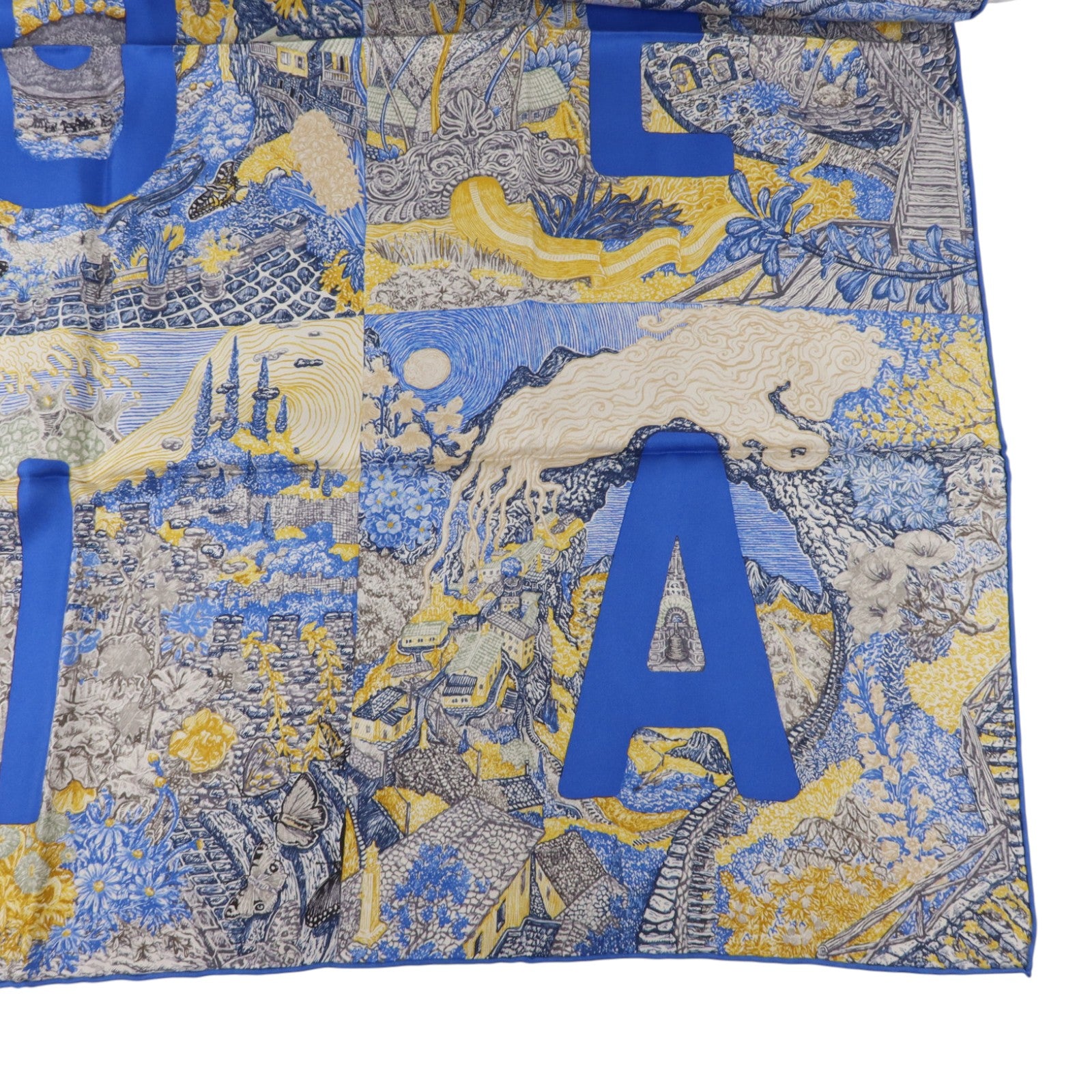 HERMES 絲質Scarf 90X90絲巾