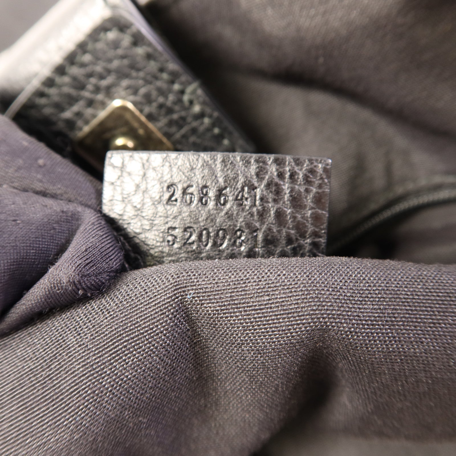 GUCCI 尼龍Shoulder Tote金扣肩背袋/手挽袋