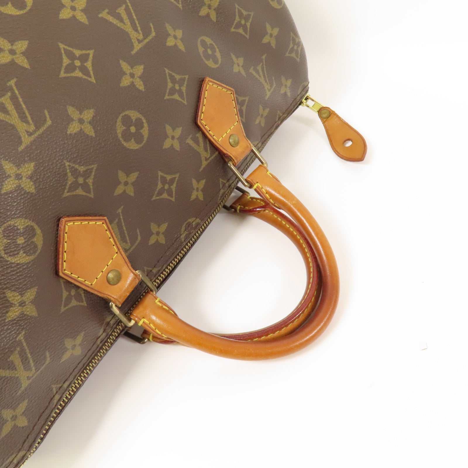 LOUIS VUITTON Monogram Speedy 30金扣手挽袋