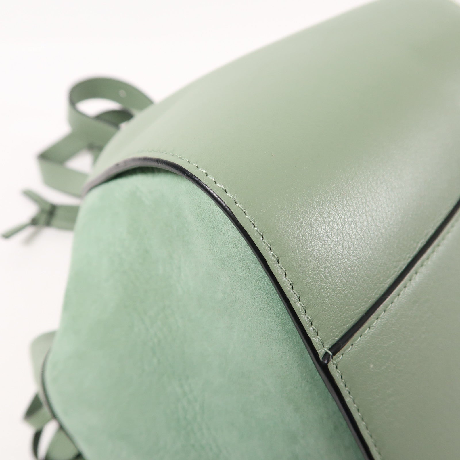 LOEWE 【激減優惠】牛皮皮革Hammock銀扣手挽肩背兩用袋