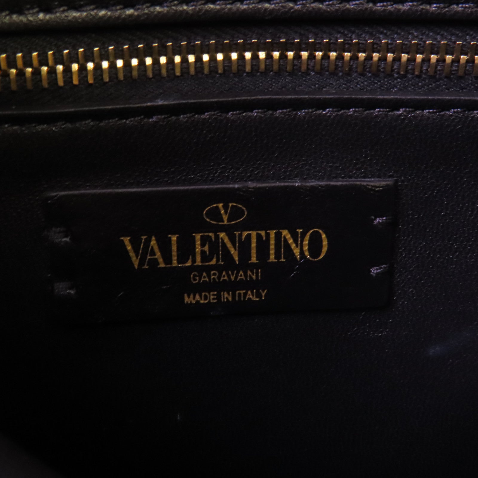 Valentino 牛皮皮革Rockstud金扣手挽肩背兩用袋