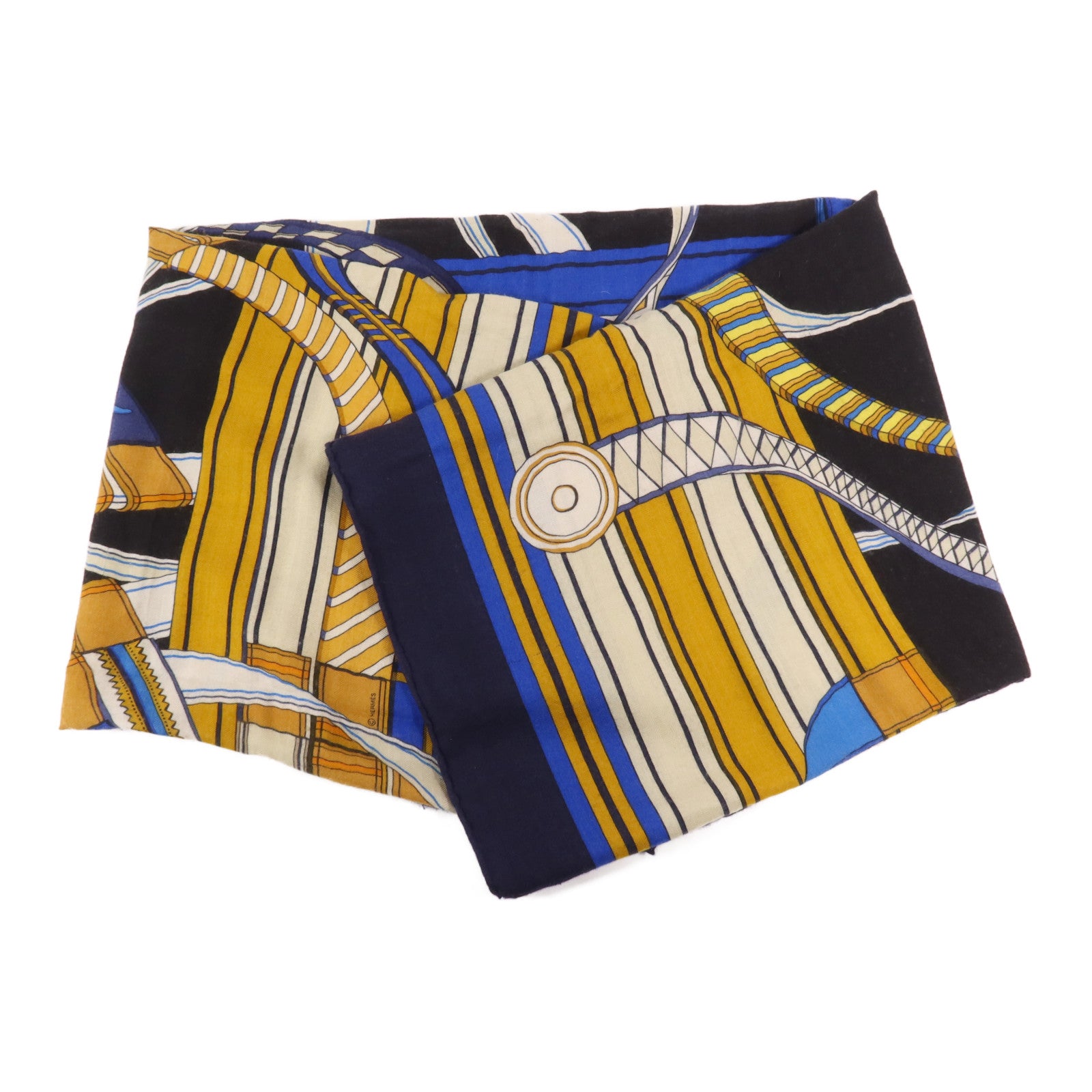 HERMES 羊絨/絲質Scarf圍巾