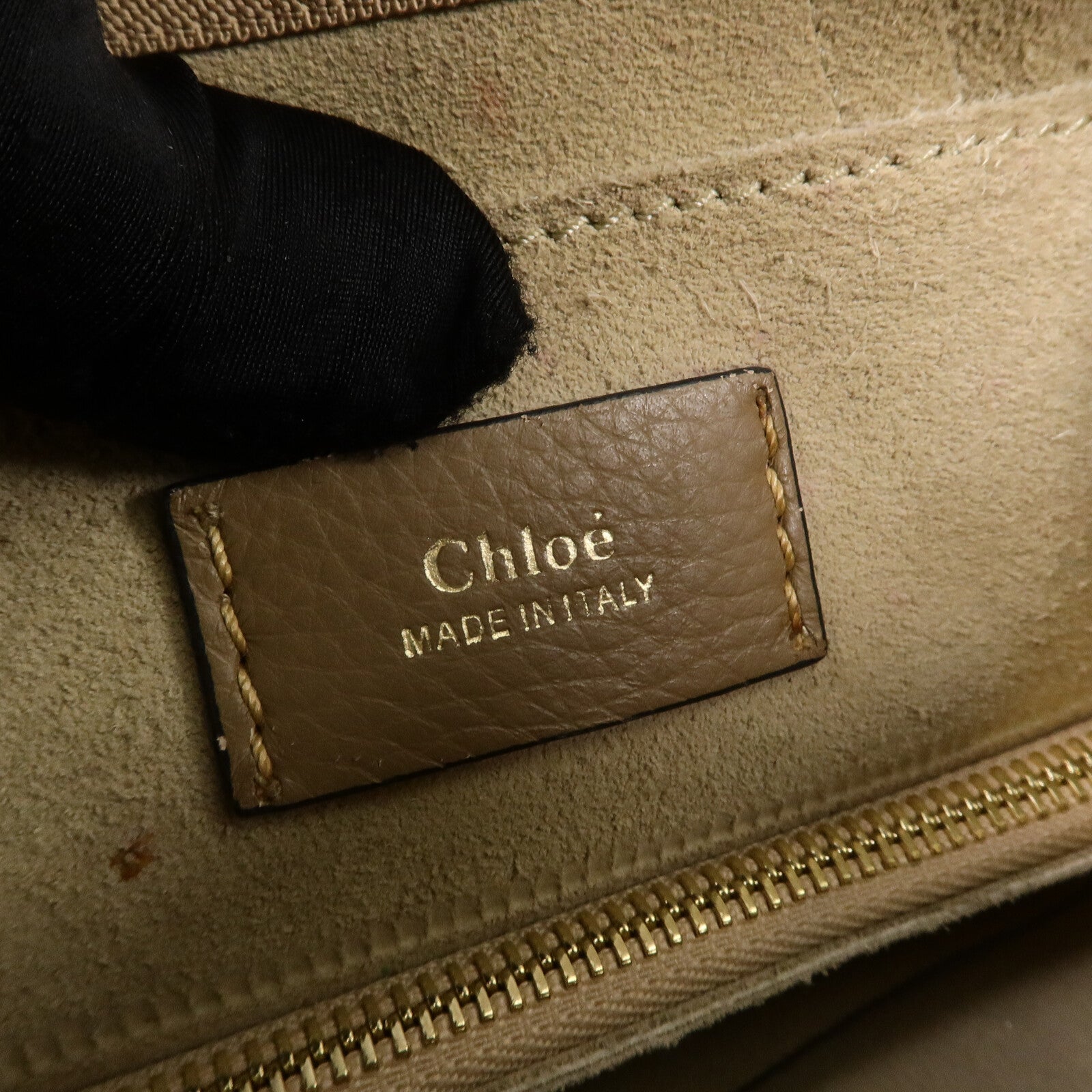 Chloe 牛皮皮革Heyley手挽肩背兩用袋