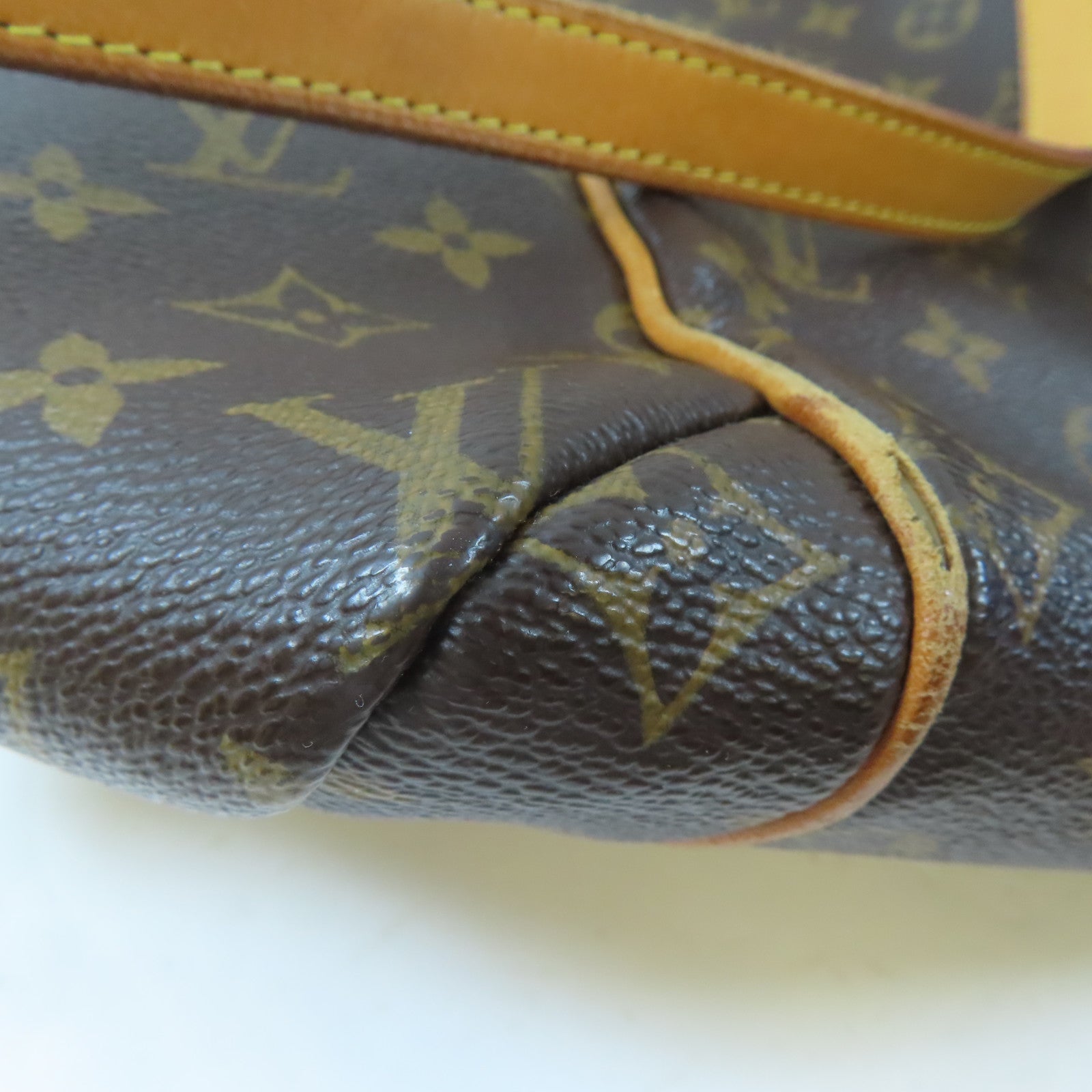 LOUIS VUITTON 【激減優惠】Monogram Totally MM金扣肩背袋啡色