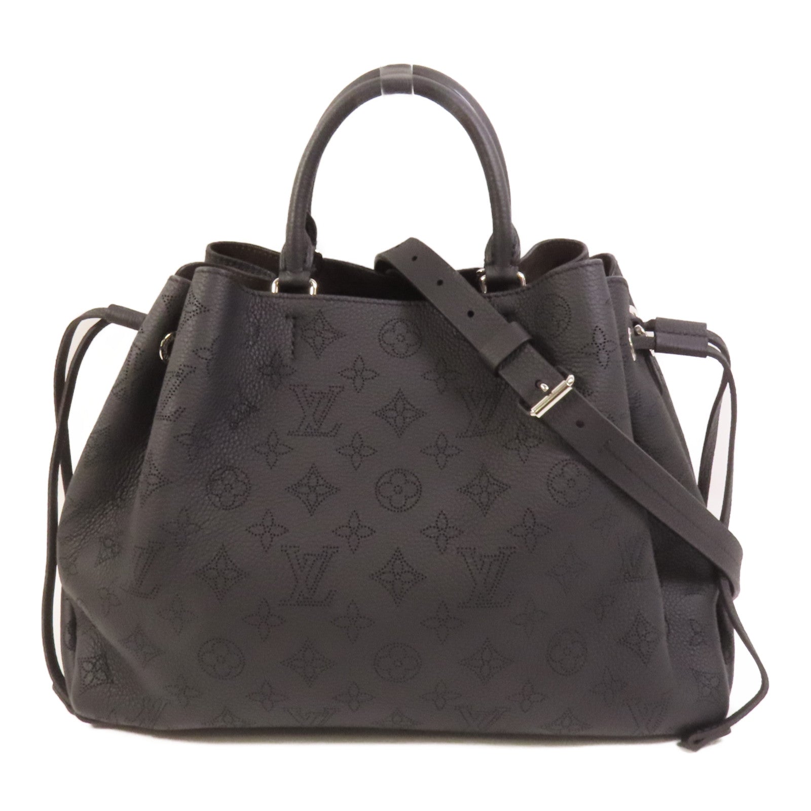LOUIS VUITTON Mahina Bella Tote銀扣鏈帶手挽肩背兩用袋