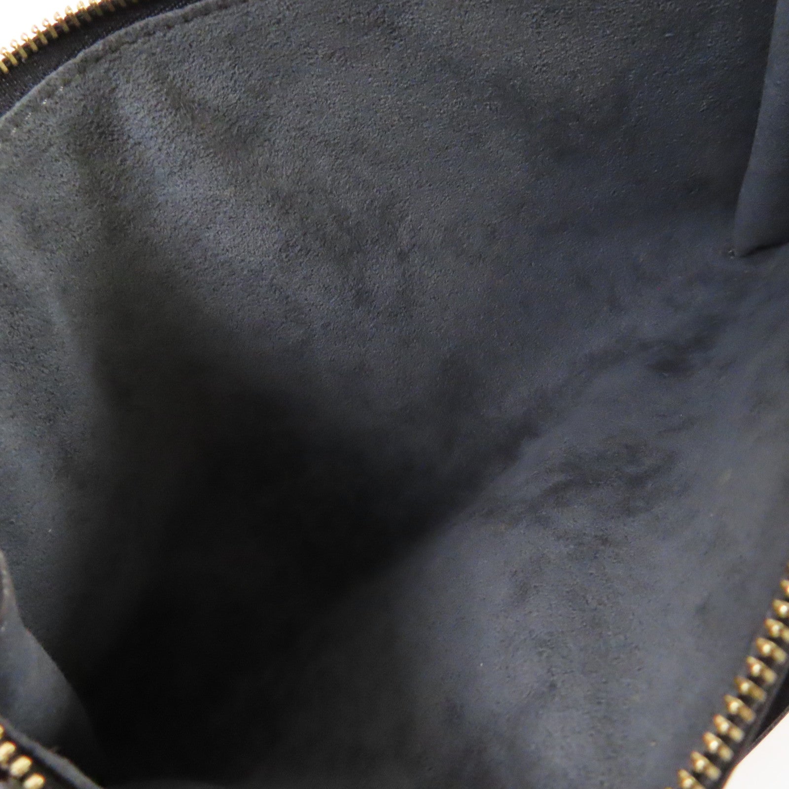 LOUIS VUITTON 【激減優惠】Epi Pochette Accessoires Pouch Handbag金扣手挽袋黑色