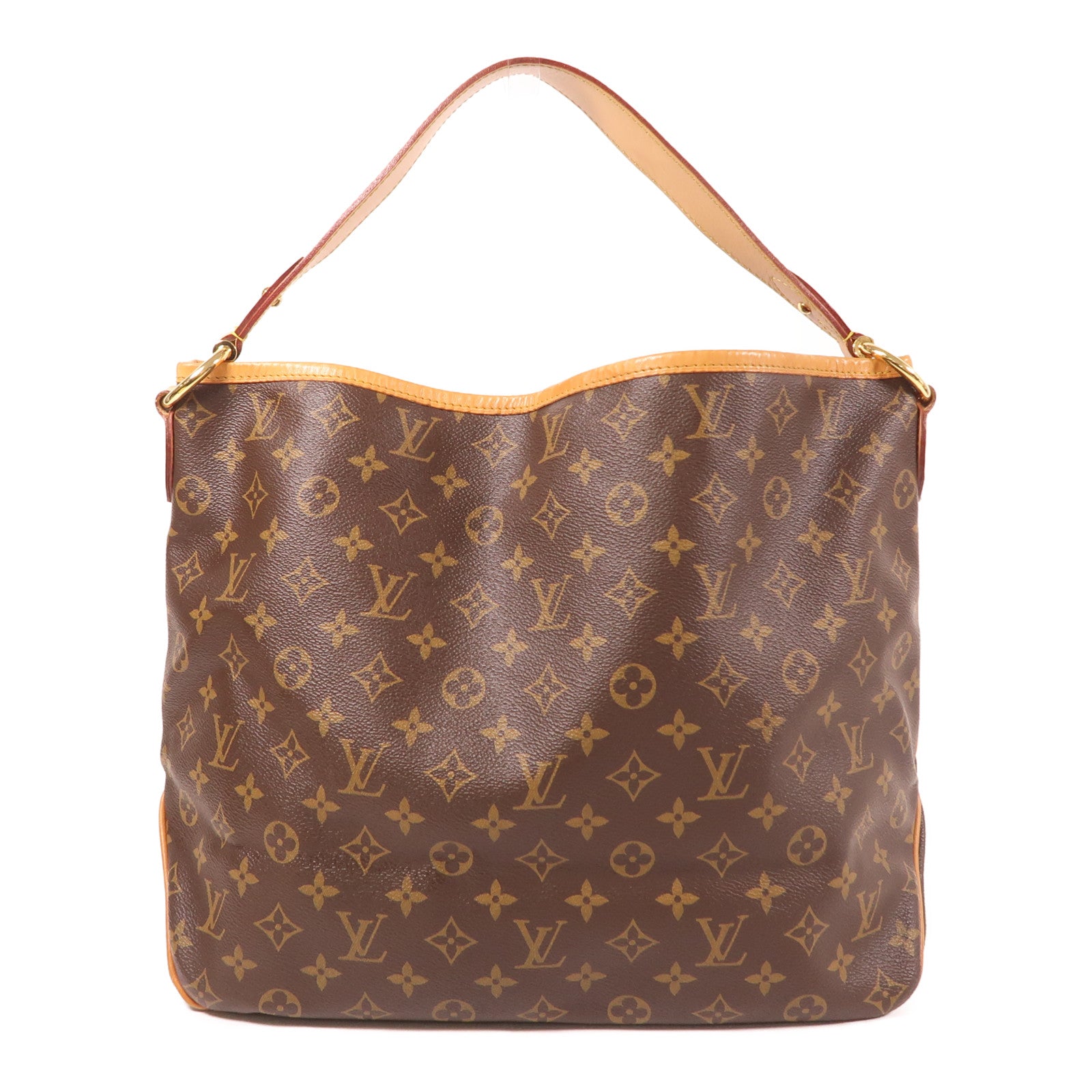 LOUIS VUITTON Monogram Delightful MM金扣肩背袋