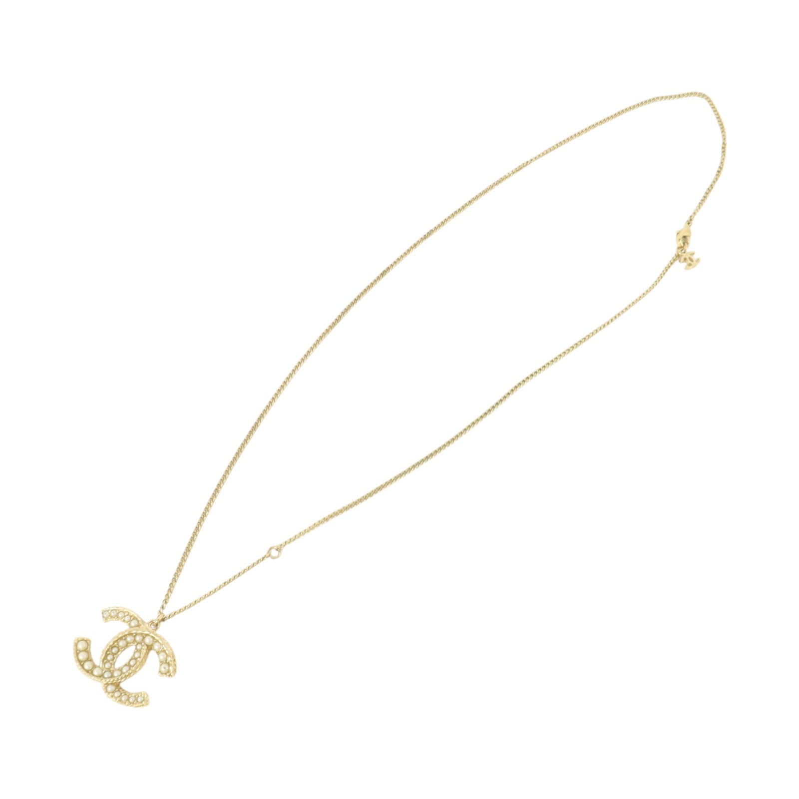 CHANEL PVC/金屬Necklace項鏈