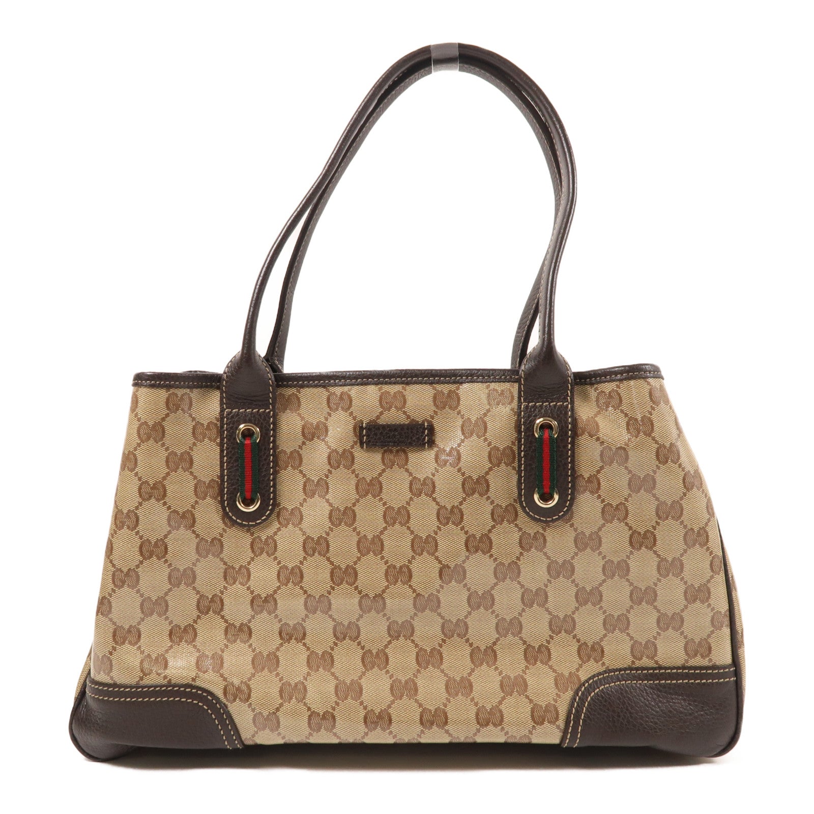 GUCCI PVC Shoulder Bag金扣肩背袋