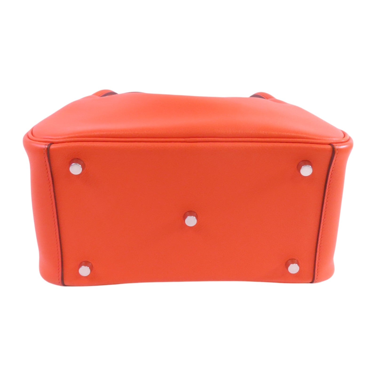 HERMES Evercolor皮革Lindy 26銀扣肩背袋