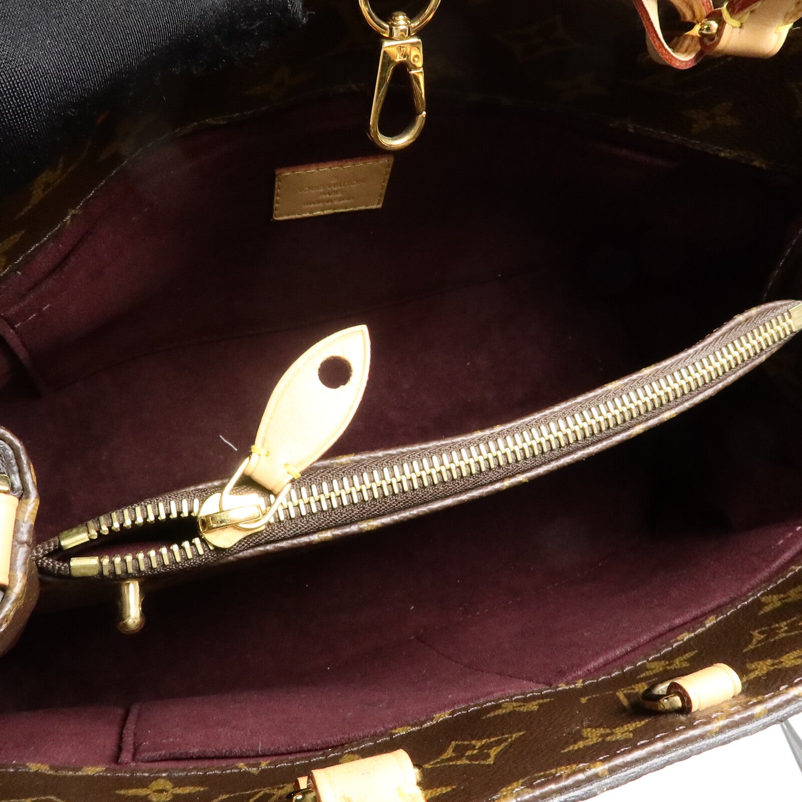 LOUIS VUITTON Monogram Montaigne MM手挽肩背兩用袋