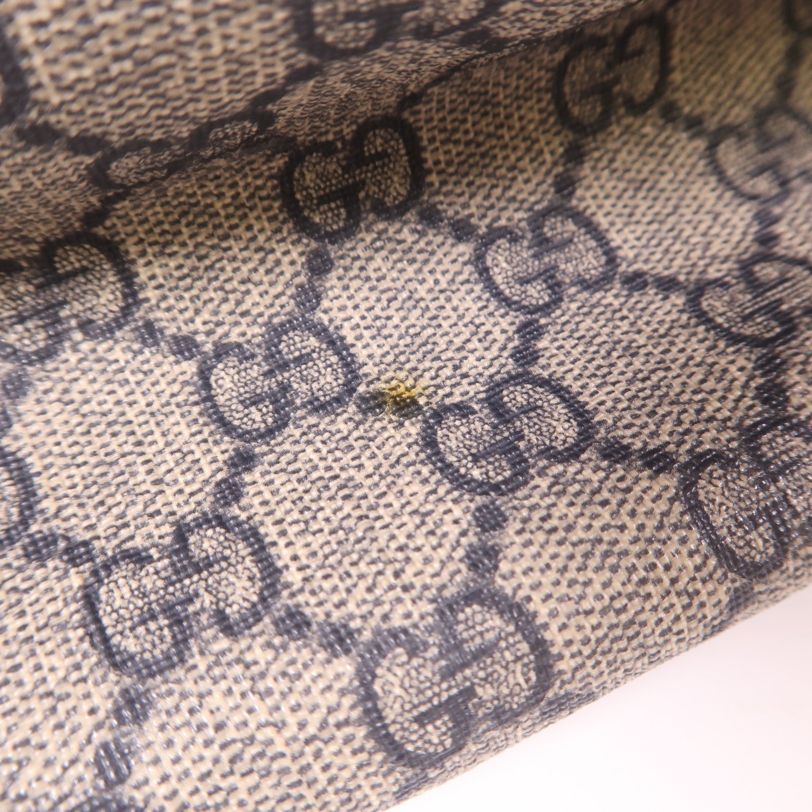 GUCCI 塗層帆布Shoulder Tote銀扣肩背袋/手挽袋