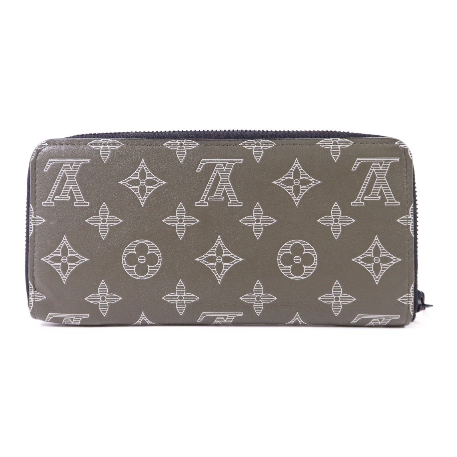 LOUIS VUITTON 【激減優惠】Monogram Shadow Zipper Wallet Horzontal長錢包