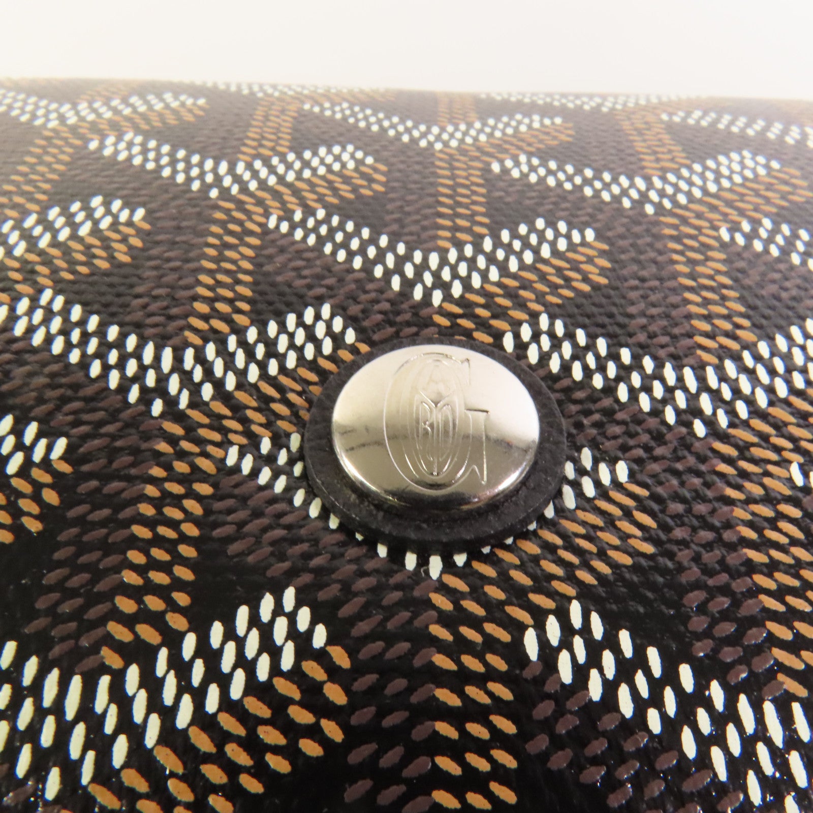 GOYARD 塗層帆布Capetien MM Messenger銀扣肩背袋