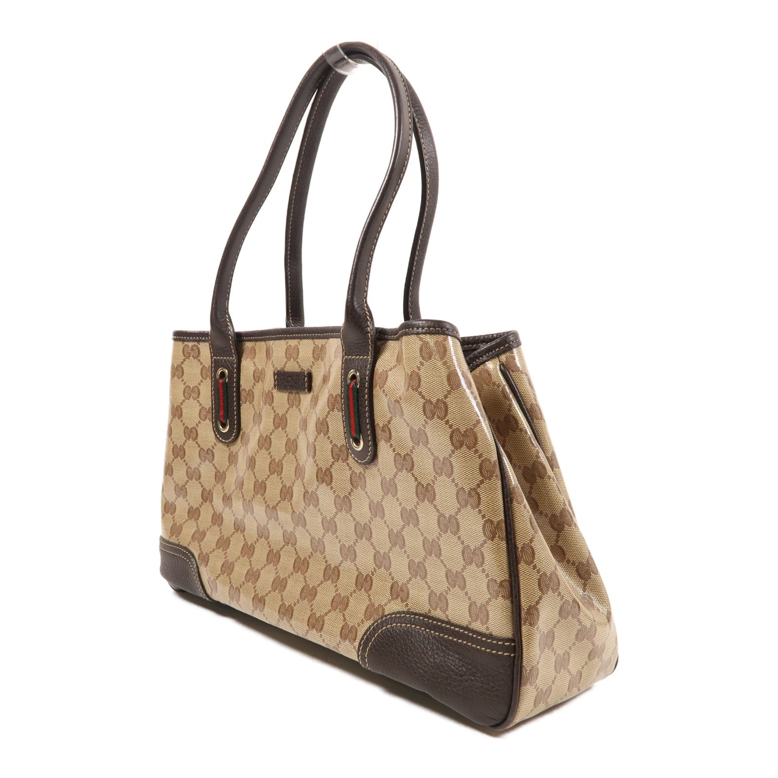 GUCCI PVC Shoulder Bag金扣肩背袋