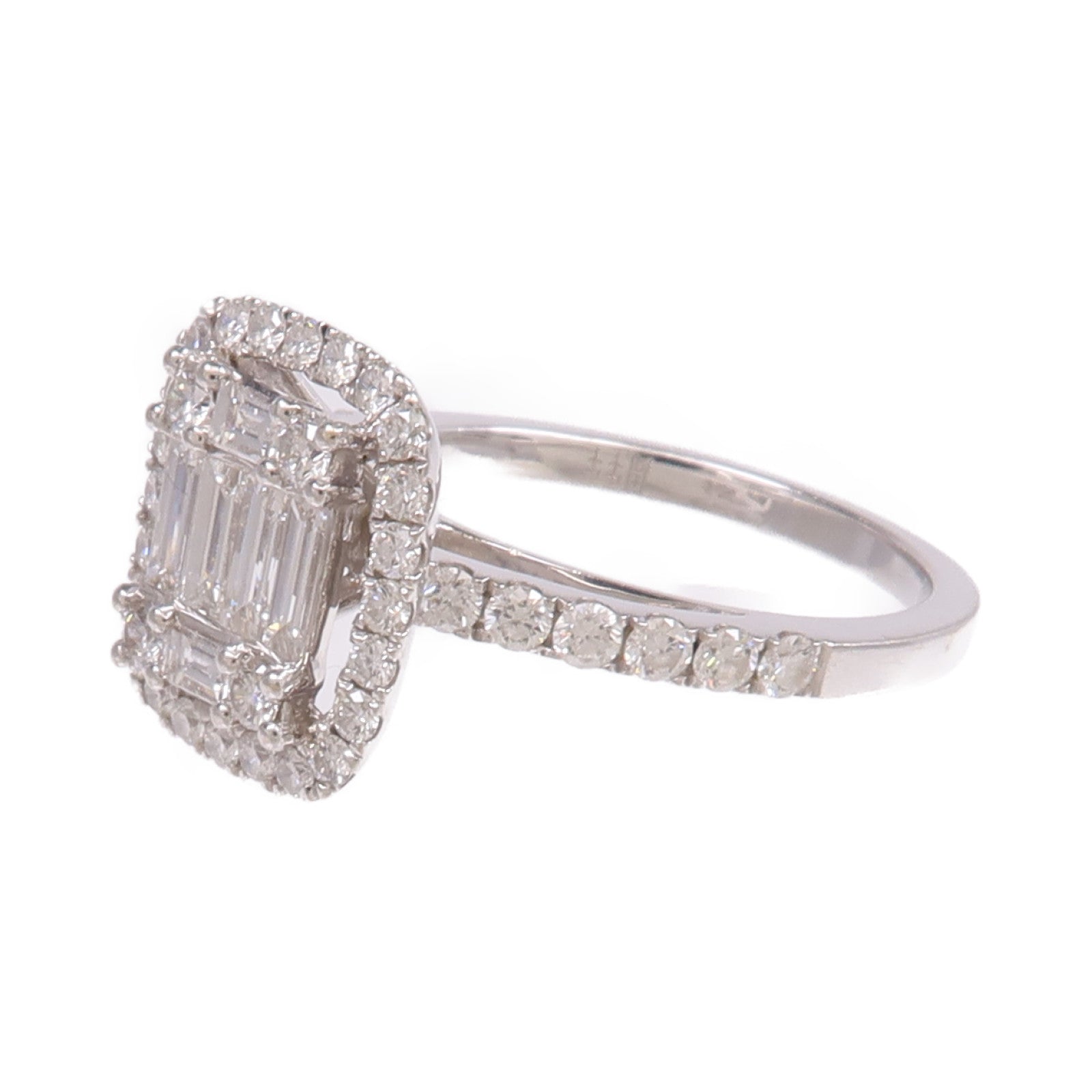JEWELRY 18K白金Diamond Ring鑽石戒指US#5.25