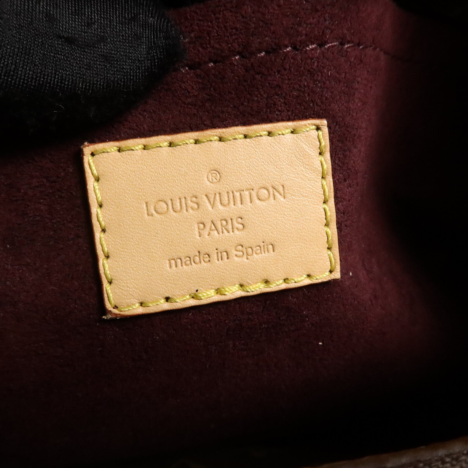 LOUIS VUITTON Monogram Montaigne MM手挽肩背兩用袋