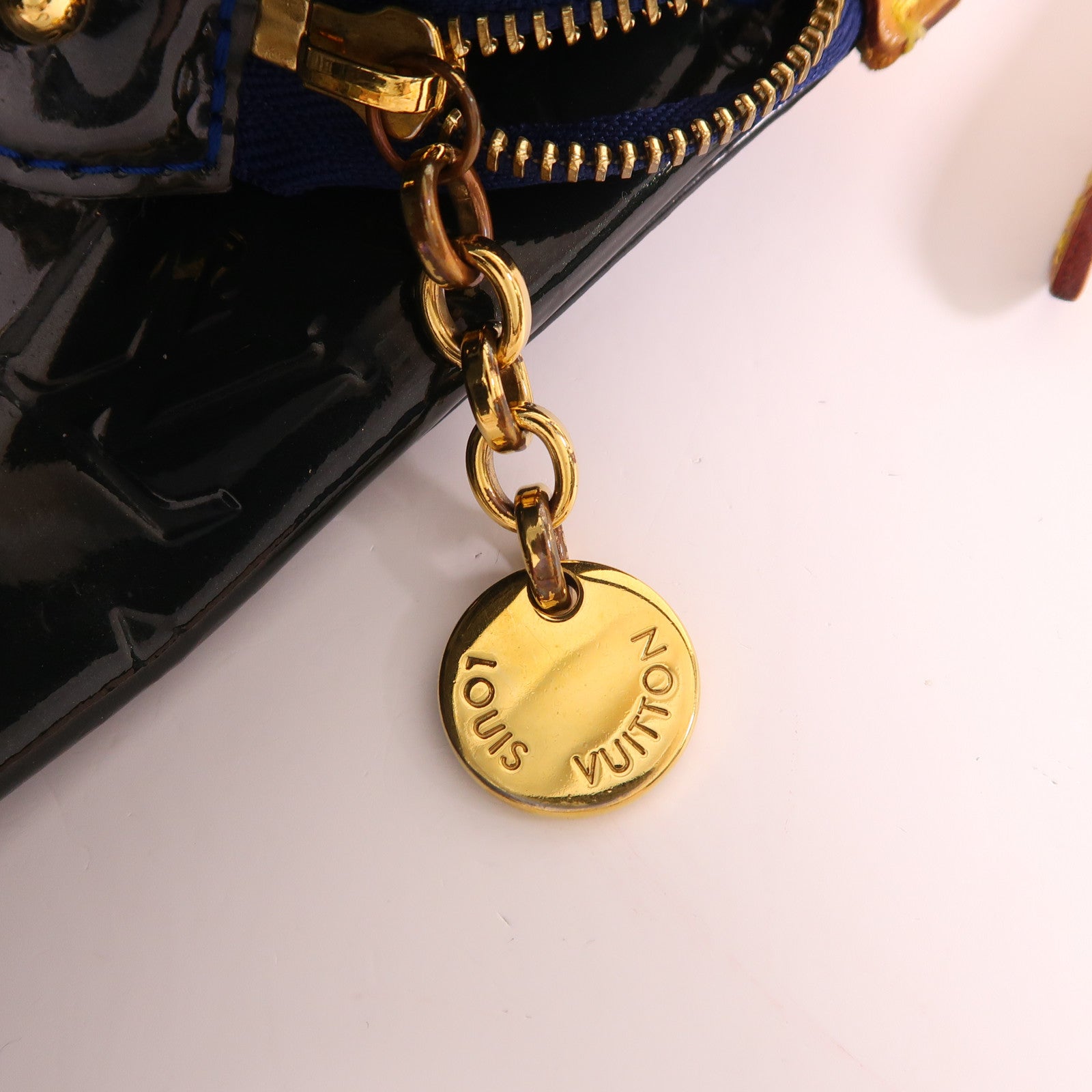 LOUIS VUITTON Vernis Blair MM金扣手挽肩背兩用袋