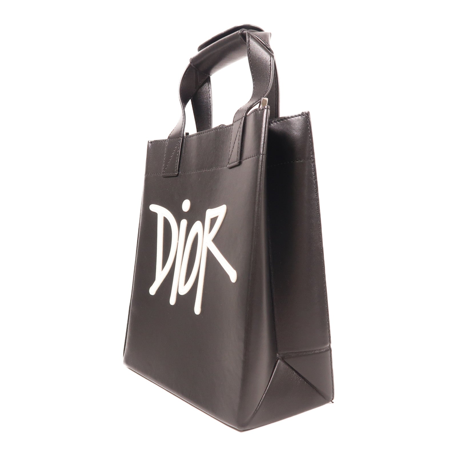 Dior 牛皮皮革Shawn Stussy Crossbody手挽肩背兩用袋
