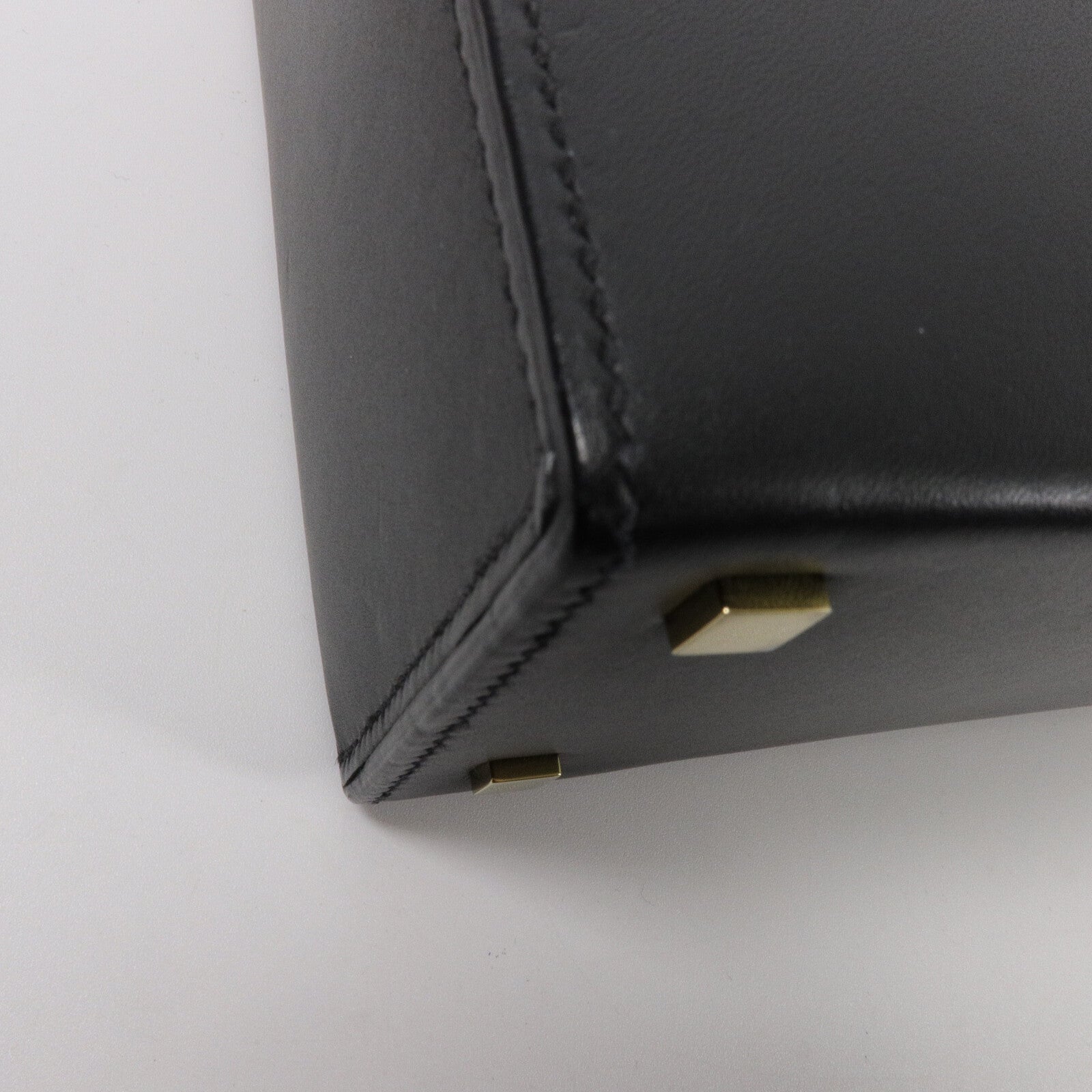 HERMES Tadelakt皮革Cinhetic Bag手挽肩背兩用袋Noir