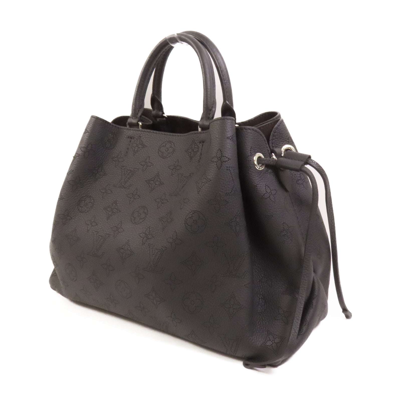 LOUIS VUITTON Mahina Bella Tote銀扣鏈帶手挽肩背兩用袋