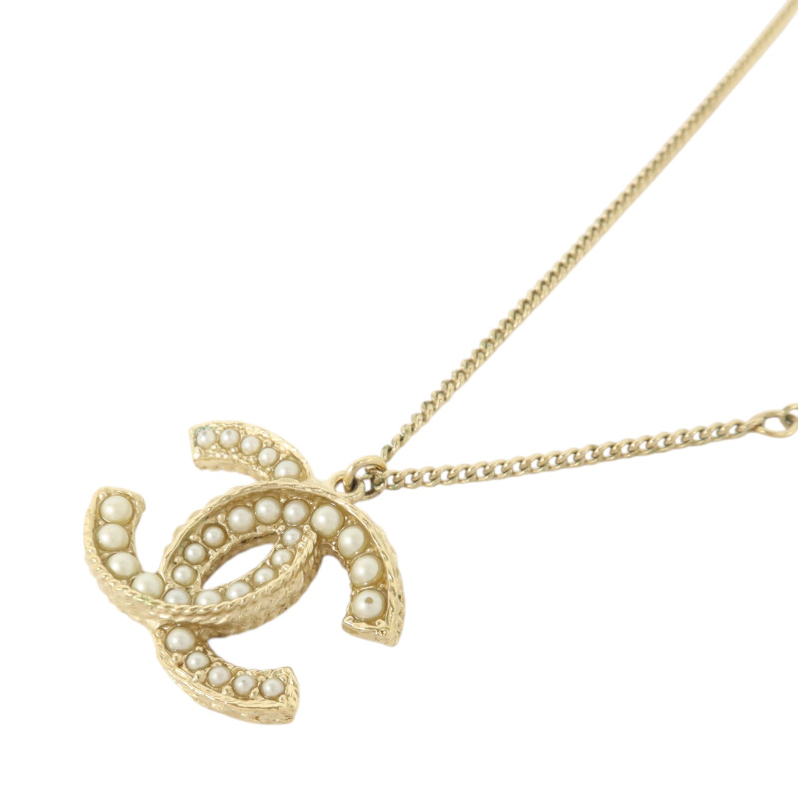 CHANEL PVC/金屬Necklace項鏈