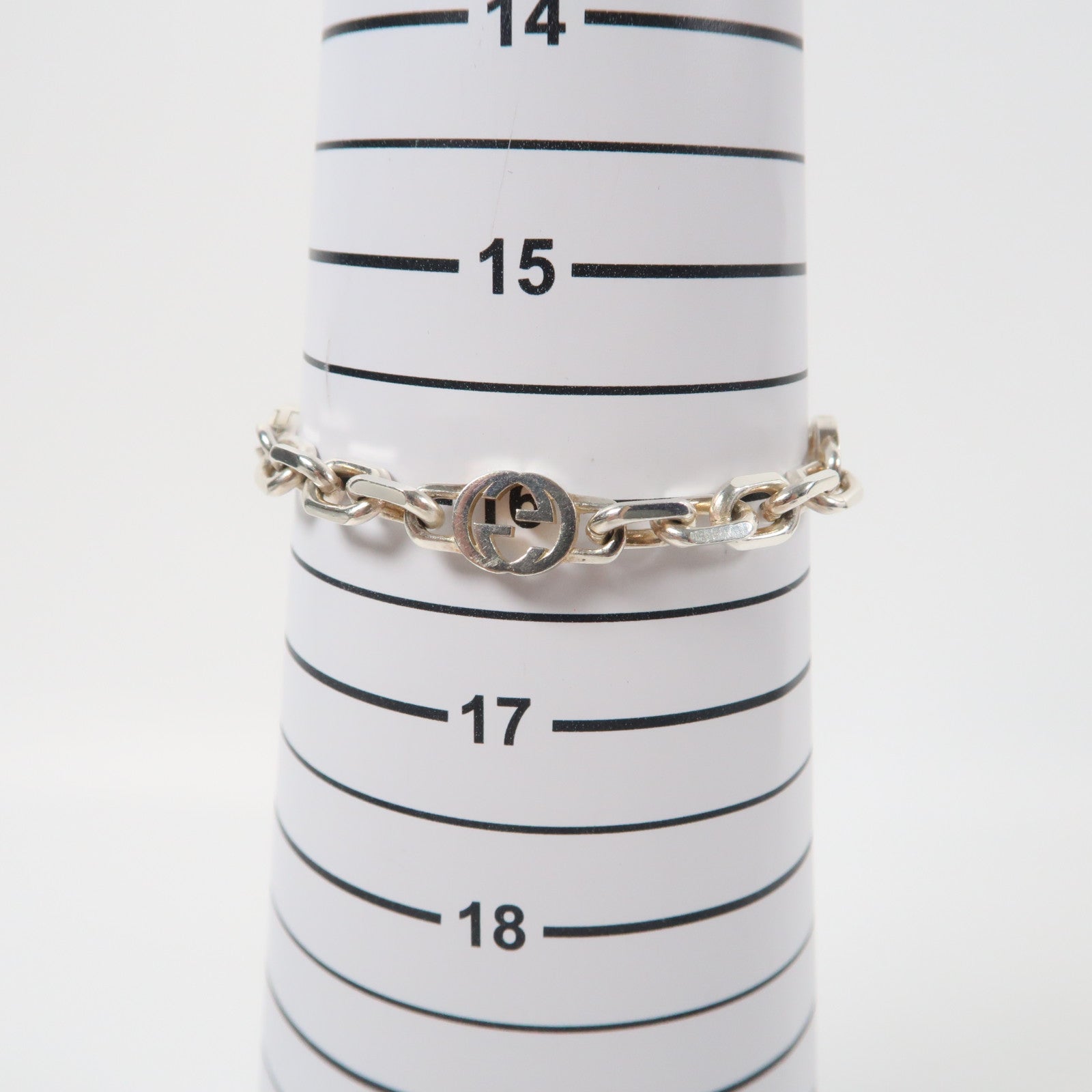 GUCCI 925純銀Bracelet手鏈銀色