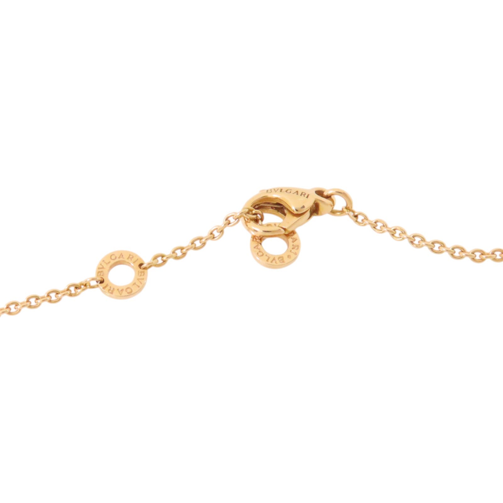 BVLGARI Allegra Heart Necklace 18K Rose Gold