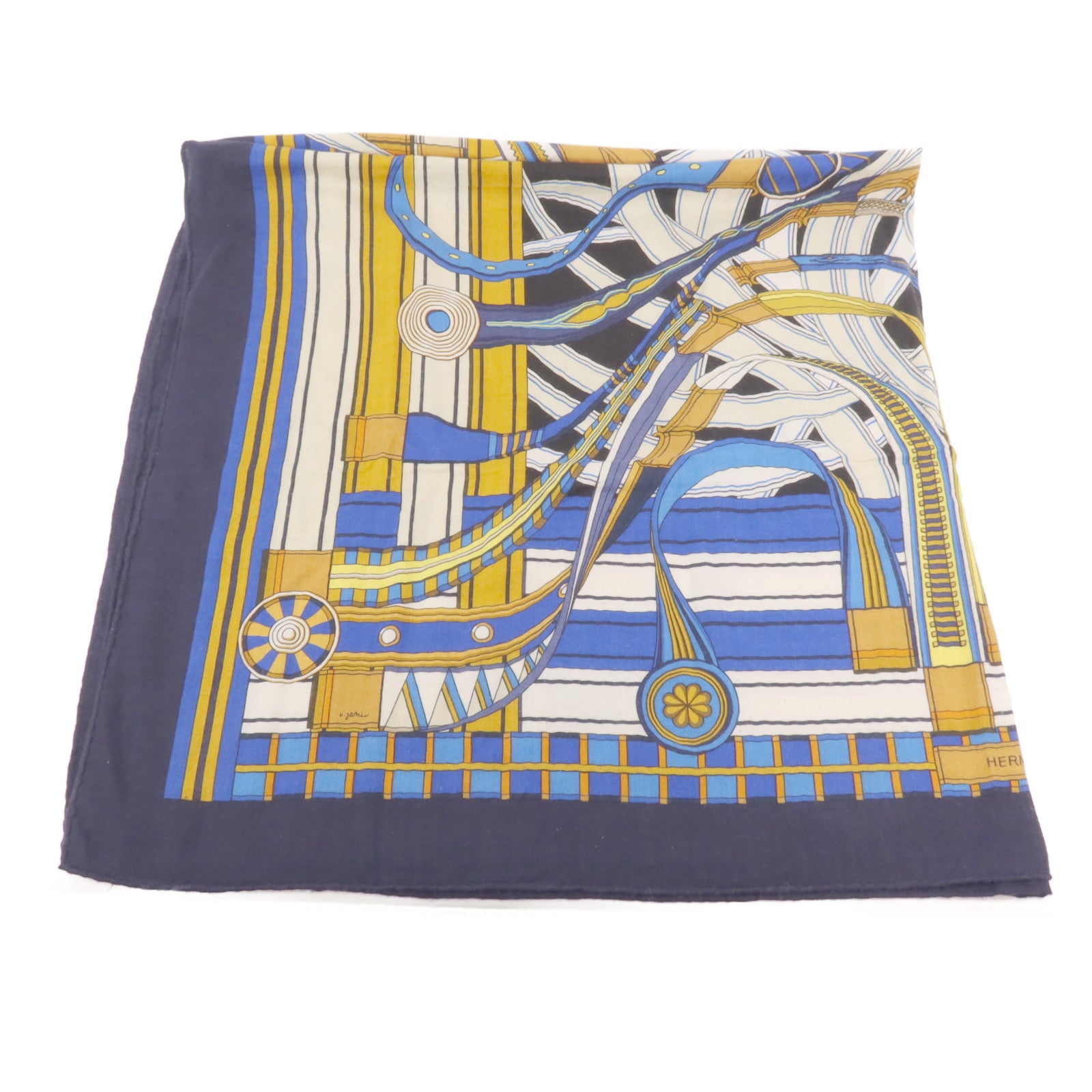 HERMES 羊絨/絲質Scarf圍巾