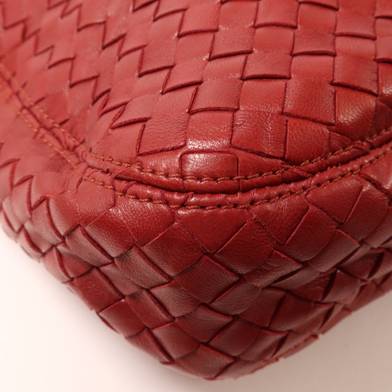 BOTTEGA VENETA 羊皮皮革Intrecciato Hobo Bag肩背袋