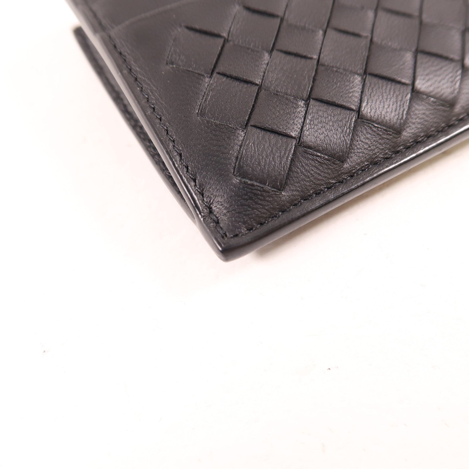 BOTTEGA VENETA 織紋皮革Coin/Card Case卡片套/零錢包黑色