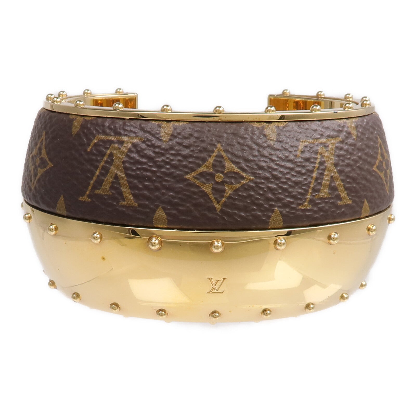 LOUIS VUITTON Monogram/金屬Bracelet/Bangle手鐲