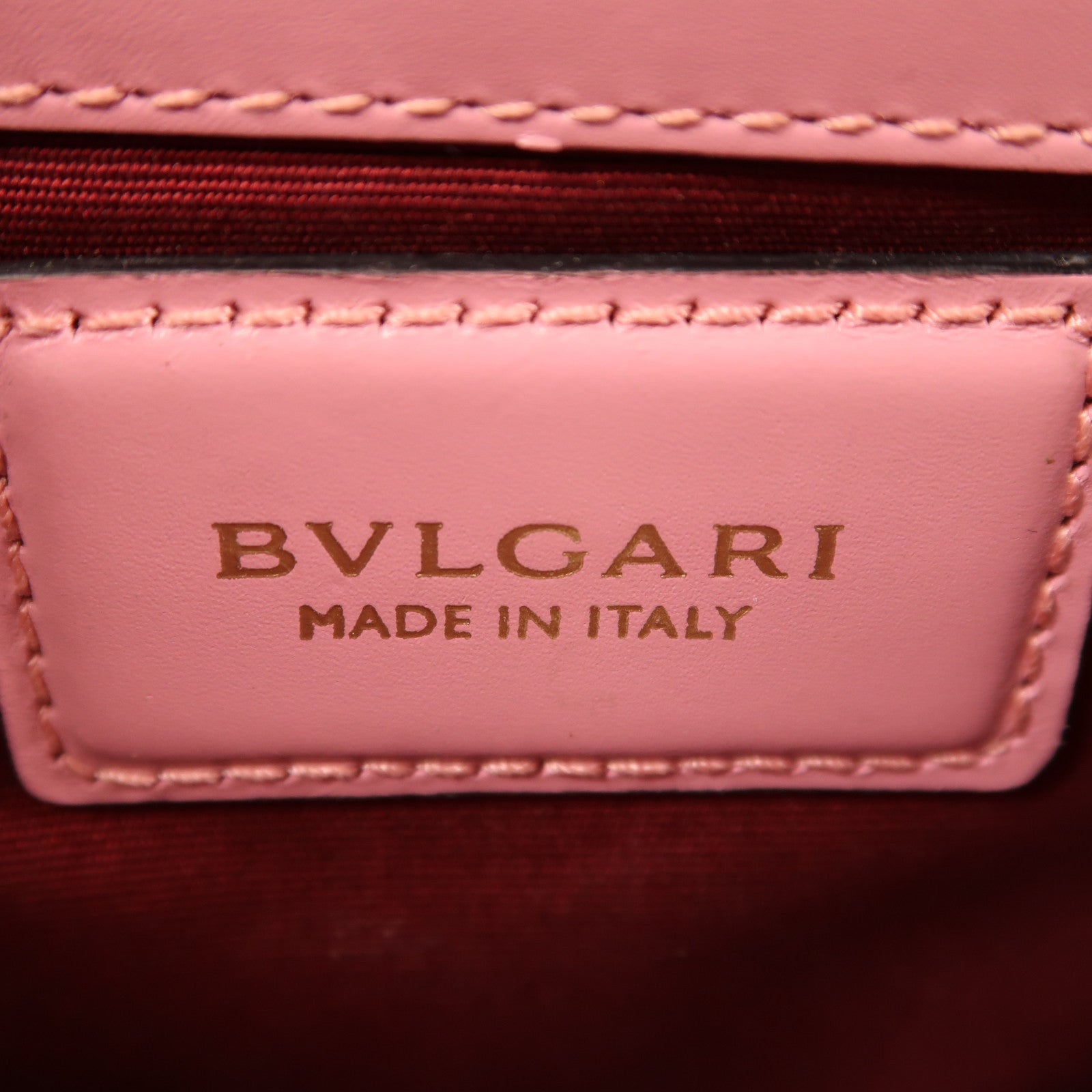 BVLGARI【激減優惠】 牛皮皮革Serpenti Forever金扣鏈帶肩背袋