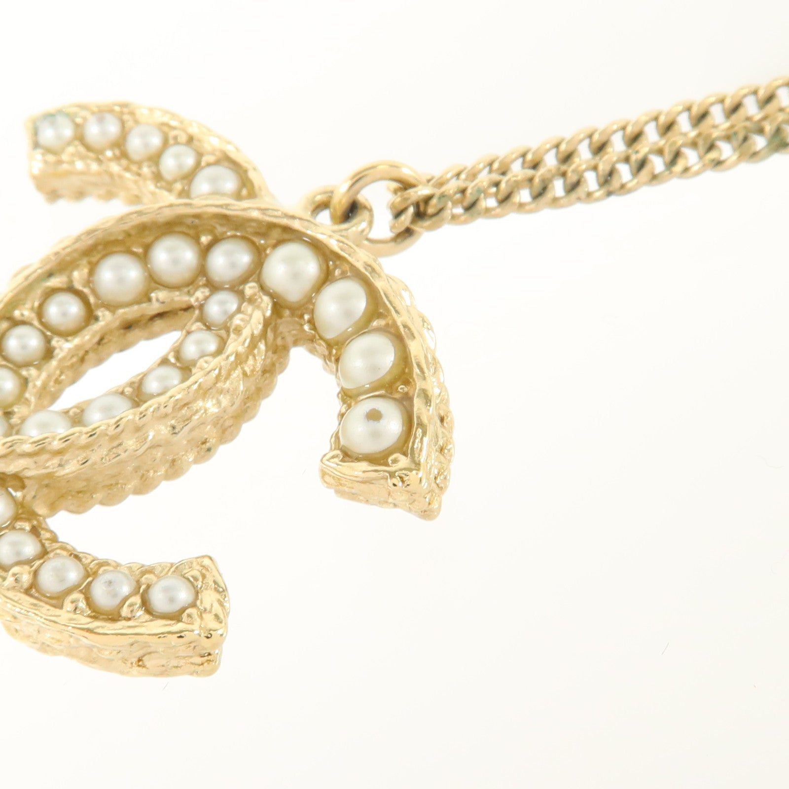 CHANEL PVC/金屬Necklace項鏈