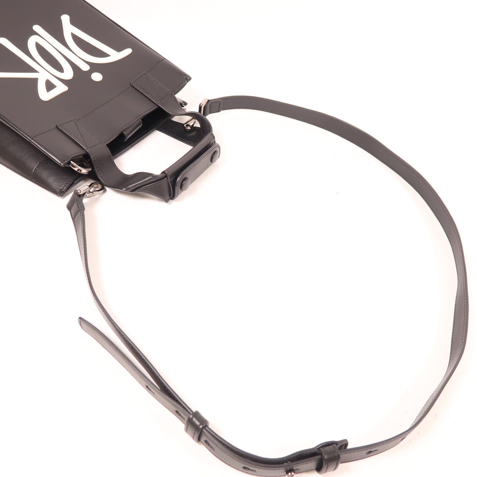 Dior 牛皮皮革Shawn Stussy Crossbody手挽肩背兩用袋