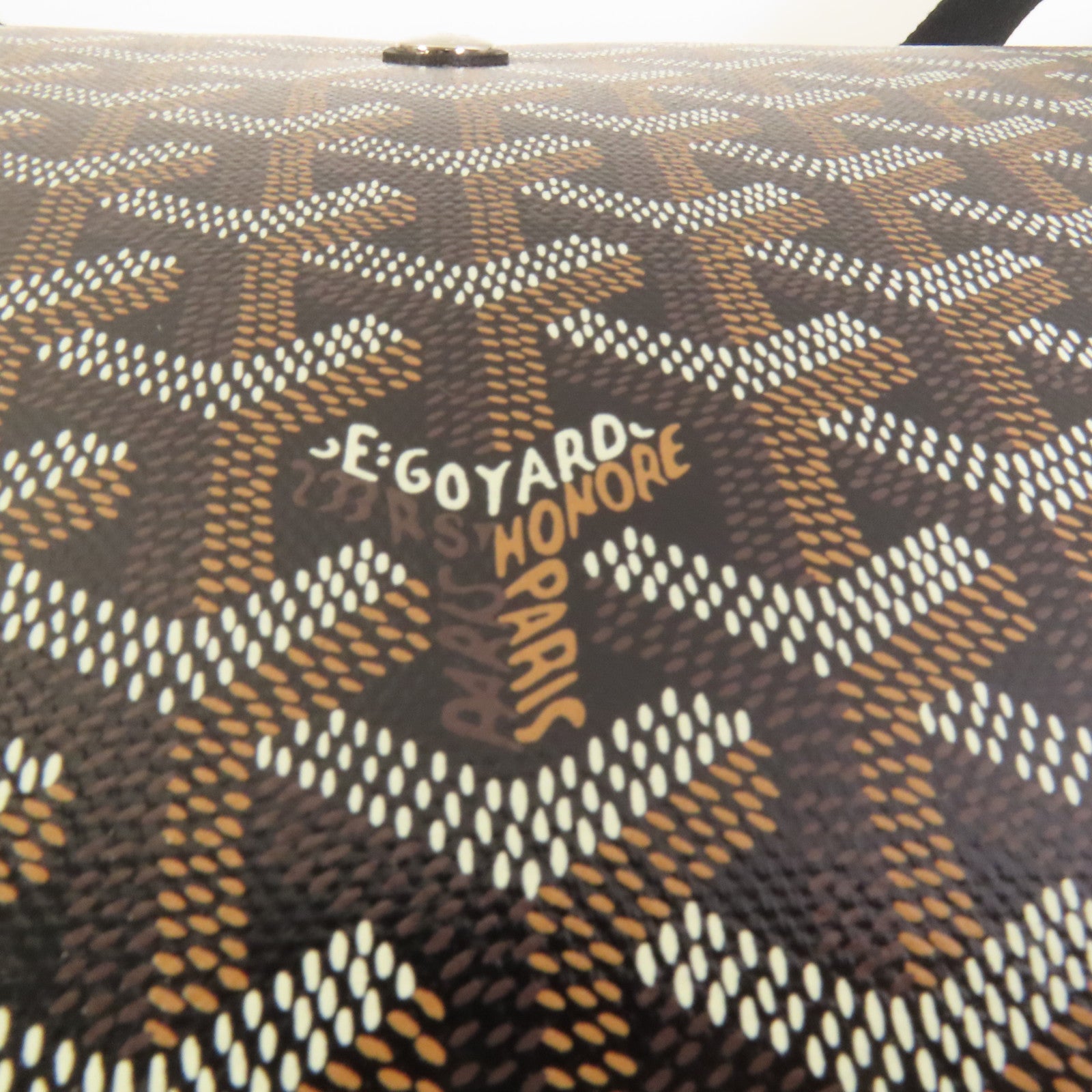 GOYARD 塗層帆布Capetien MM Messenger銀扣肩背袋