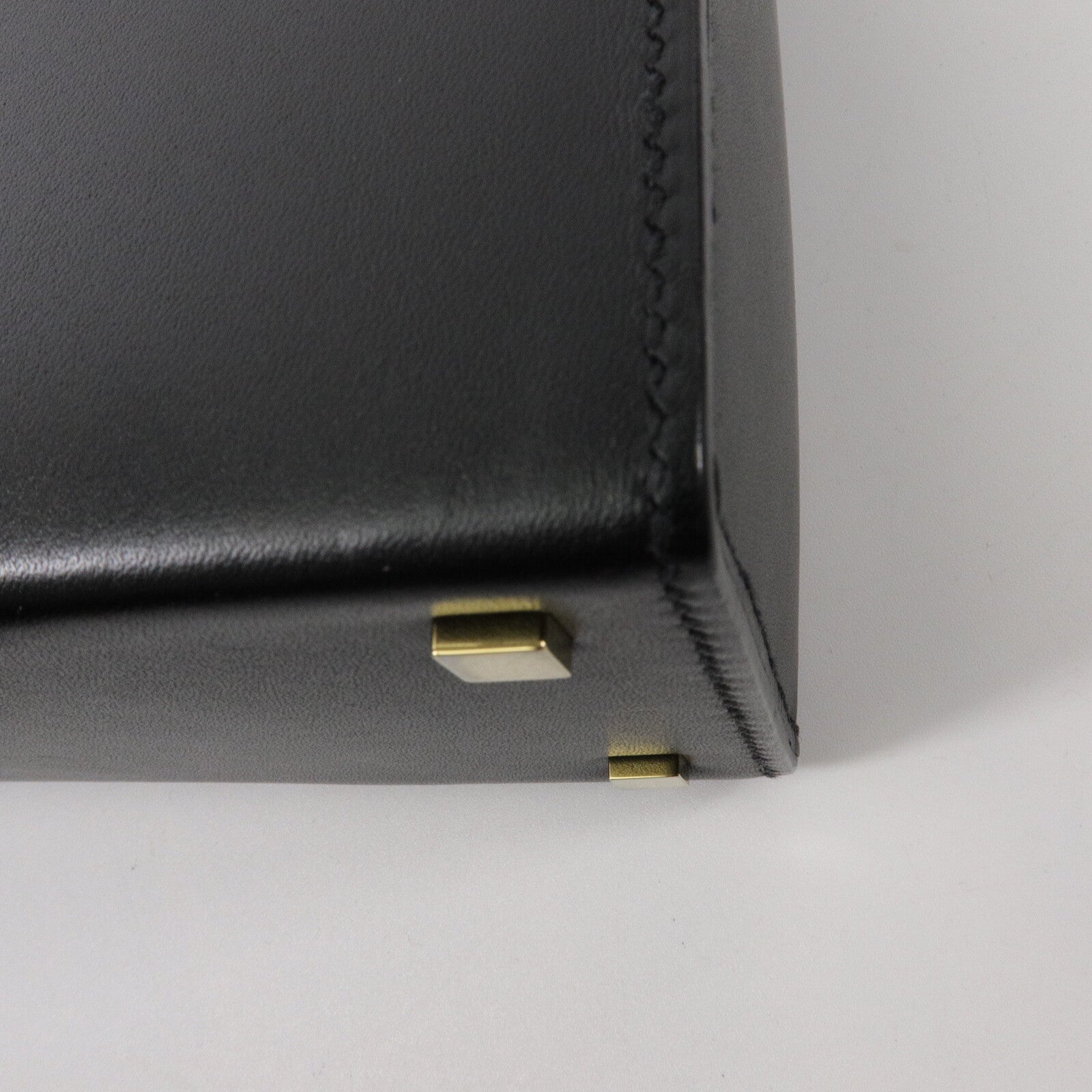 HERMES Tadelakt皮革Cinhetic Bag手挽肩背兩用袋Noir