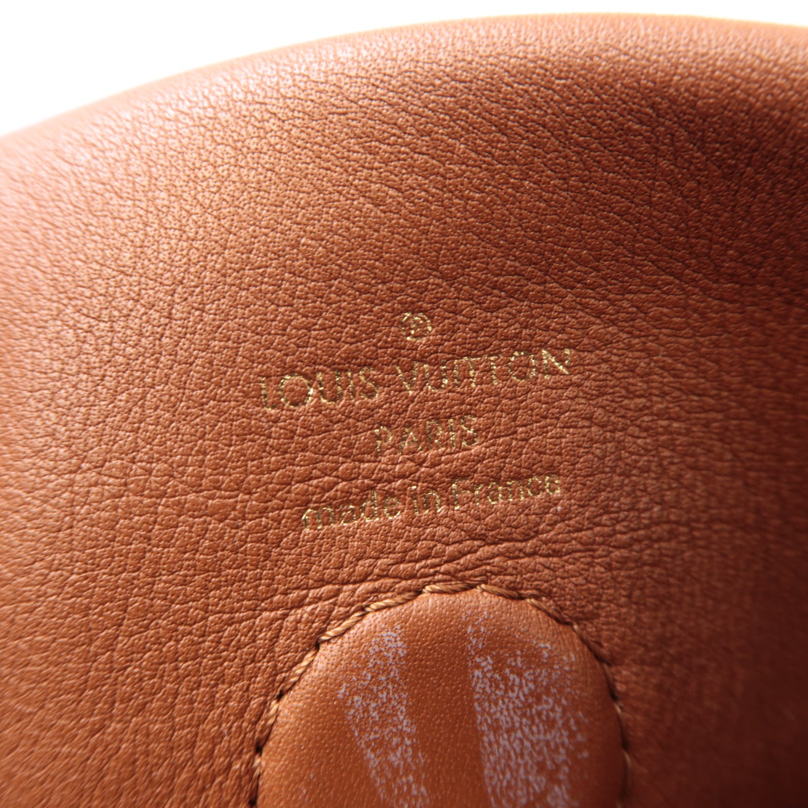 LOUIS VUITTON Monogram Tuileries Besace金扣手挽肩背兩用袋啡色/紅色