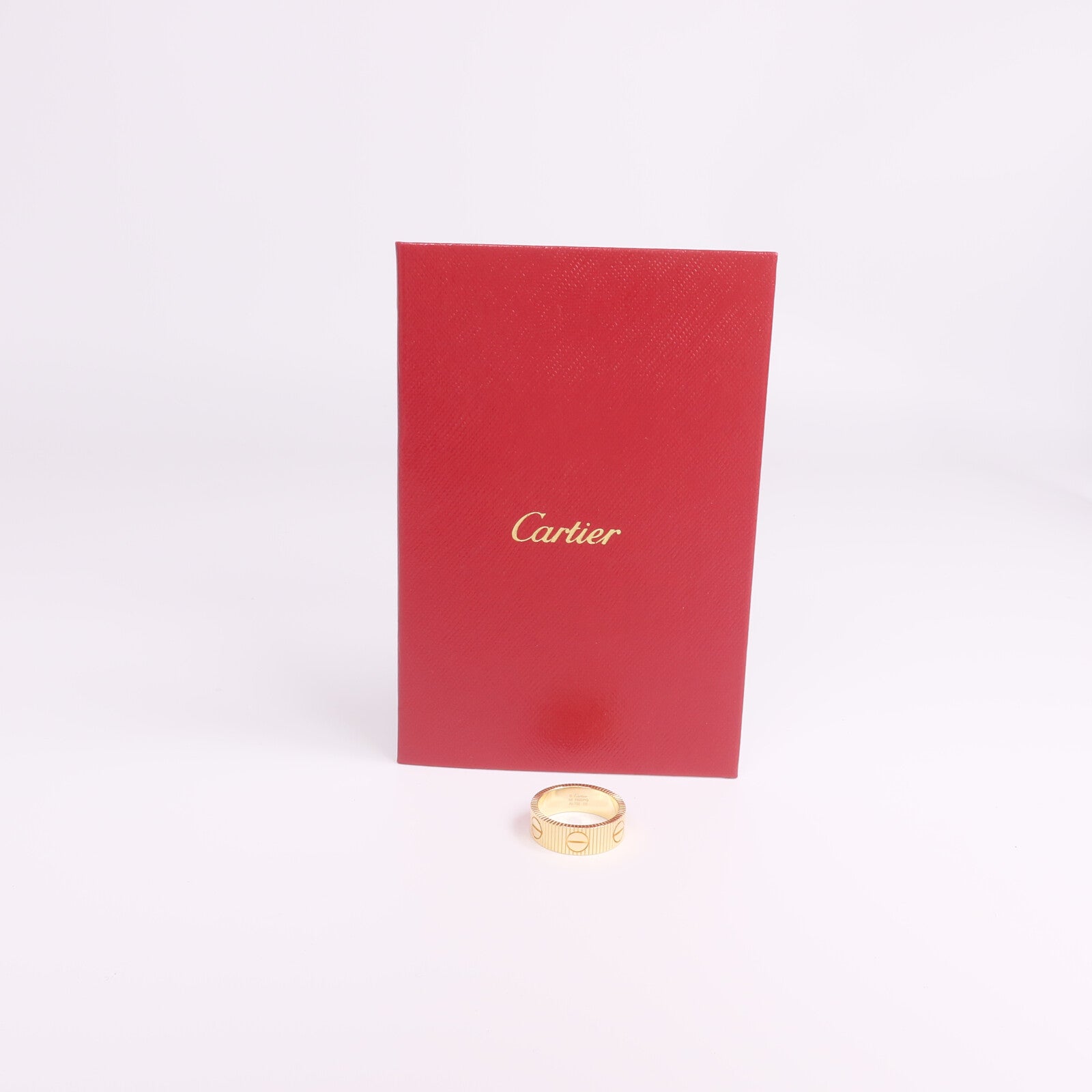 CARTIER 18K黃金Love Unlimited Ring戒指Cartier#55/US#7.5