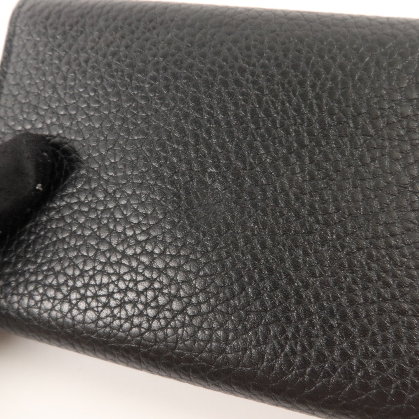 LOUIS VUITTON 牛皮皮革Capucines Wallet金扣錢包