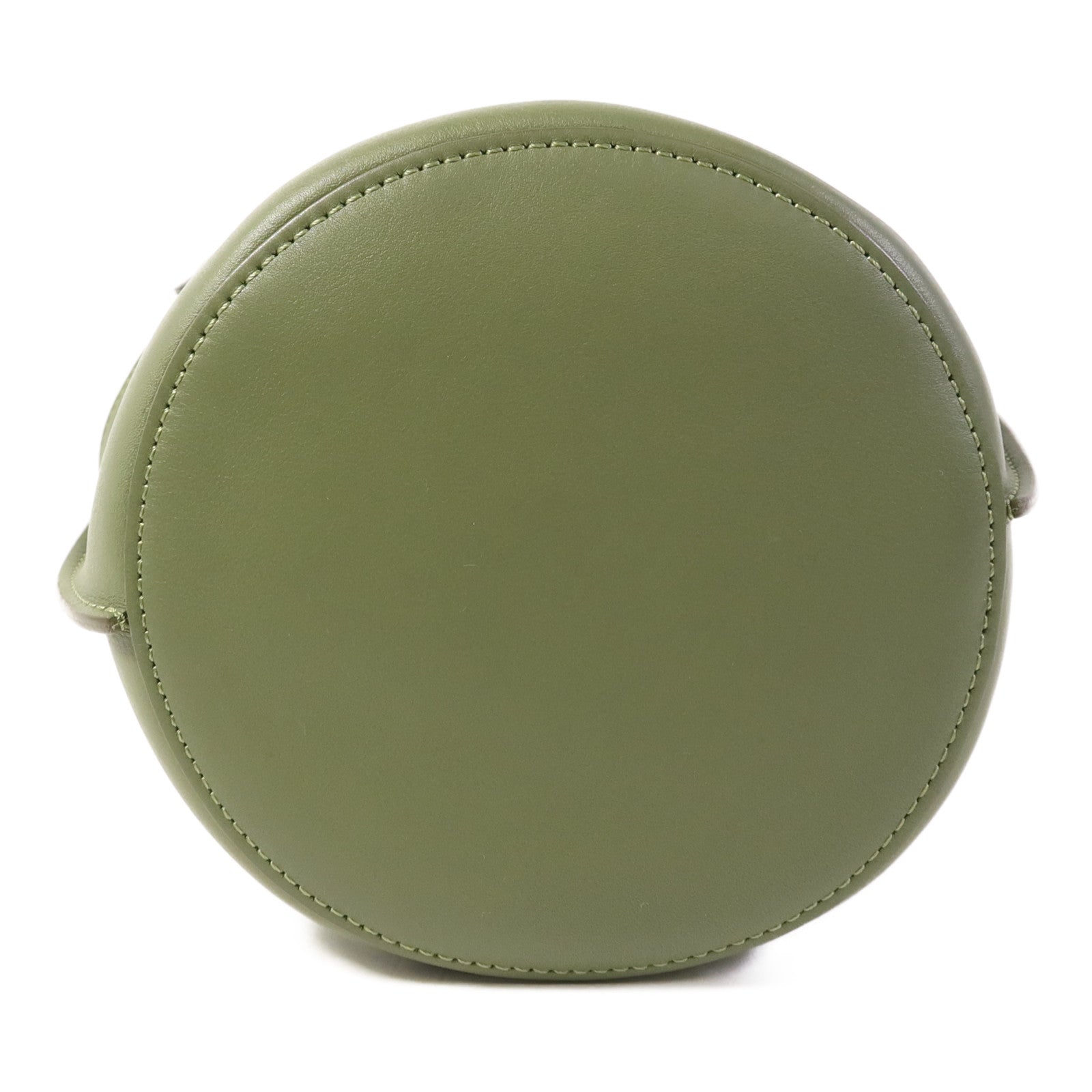 CELINE 牛皮皮革Nano Bucket銀扣手挽肩背兩用袋