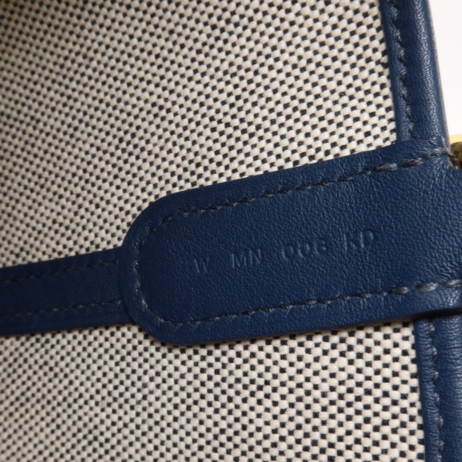 HERMES 帆布In The Loop 18手挽袋Grey/Bleu de Prusse