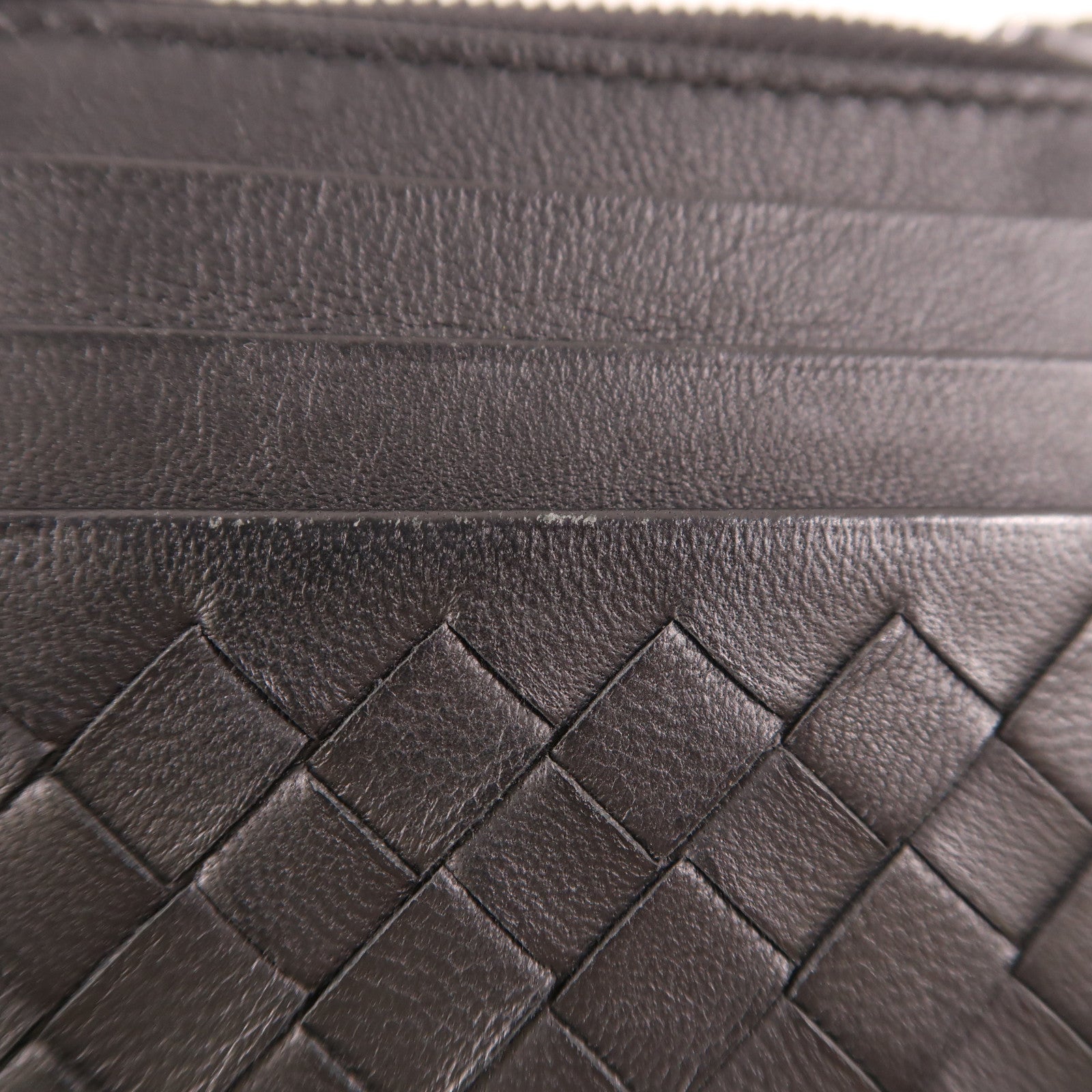 BOTTEGA VENETA 織紋皮革Coin/Card Case卡片套/零錢包黑色