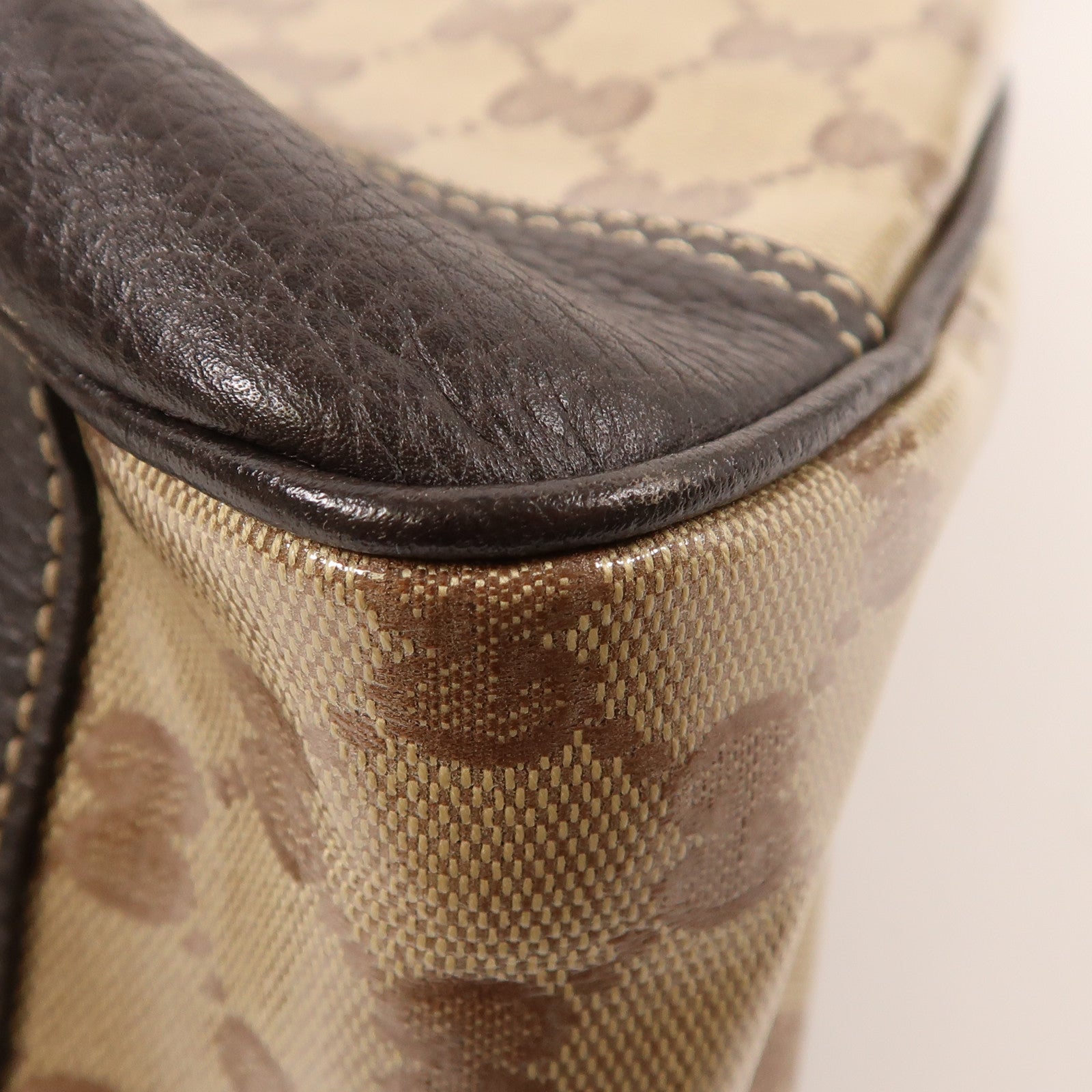 GUCCI PVC Shoulder Bag金扣肩背袋