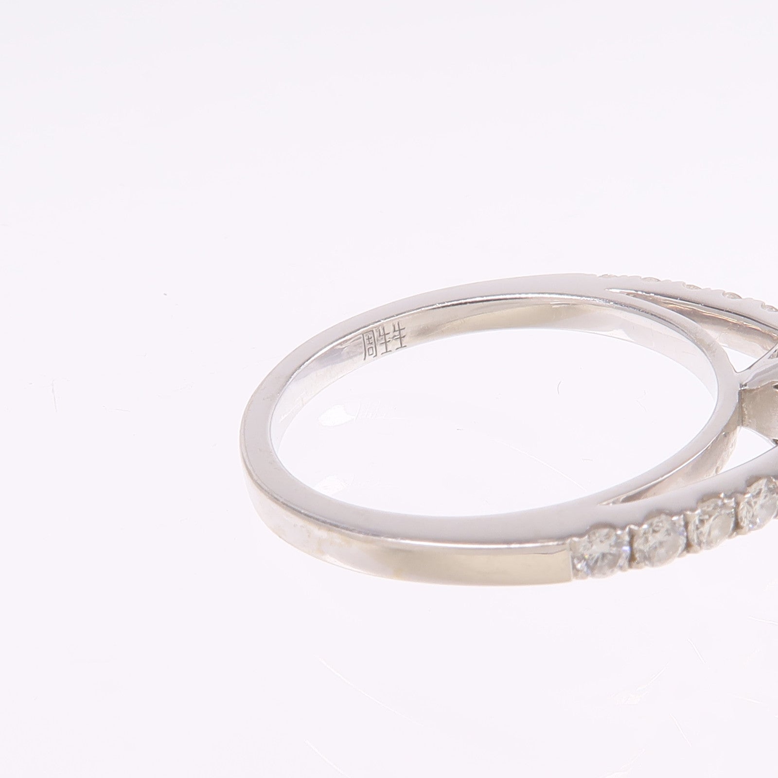 JEWELRY 18K白金Diamond Ring鑽石戒指US#5.25