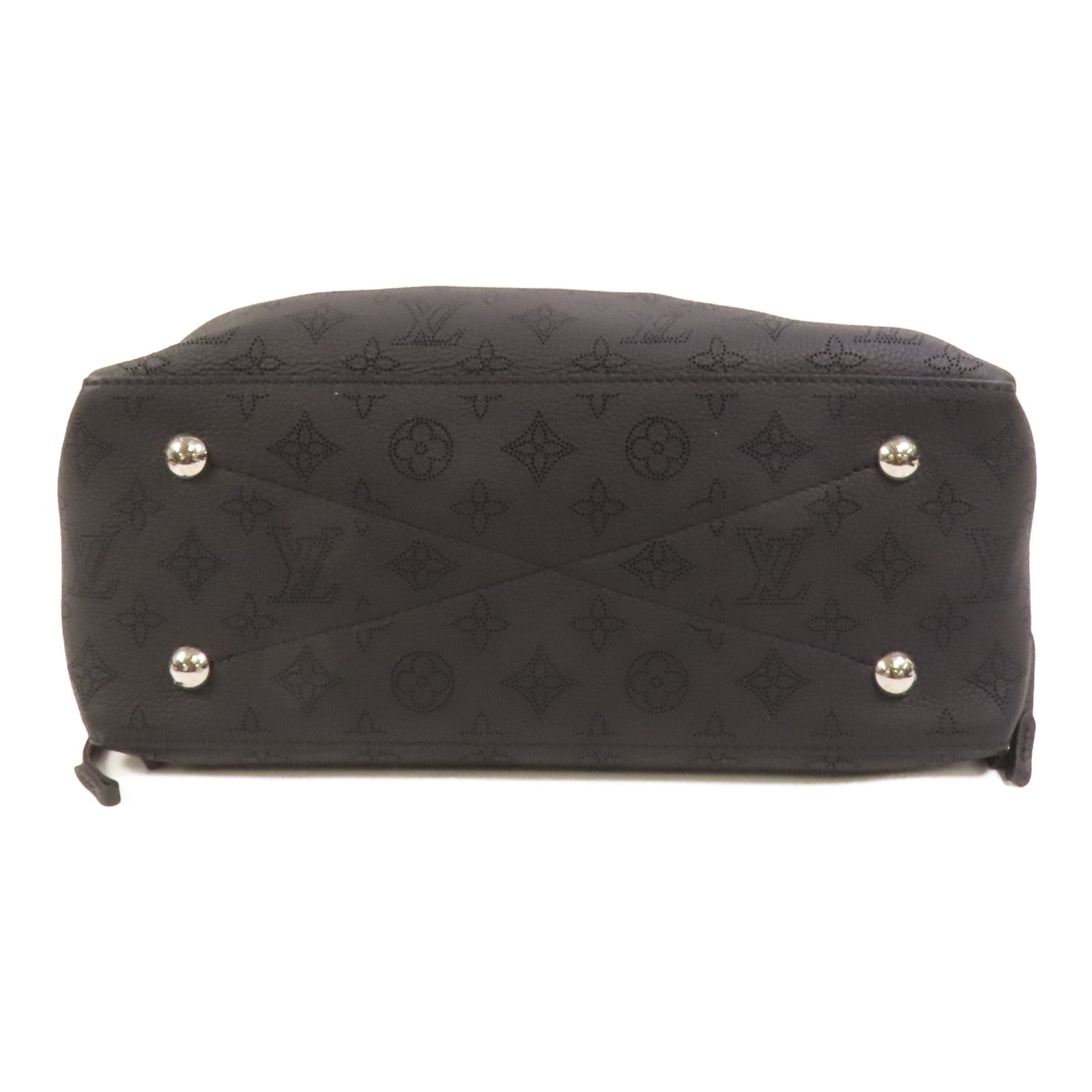 LOUIS VUITTON Mahina Bella Tote銀扣鏈帶手挽肩背兩用袋