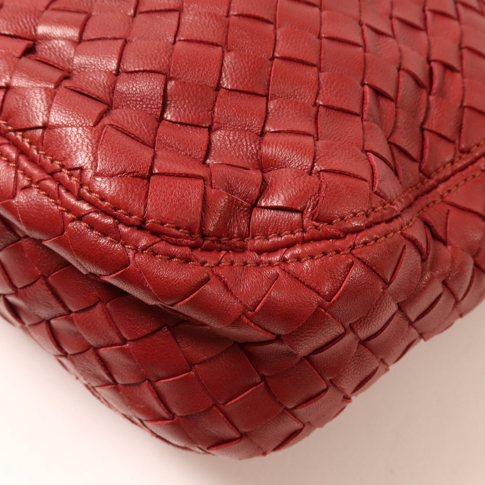 BOTTEGA VENETA 羊皮皮革Intrecciato Hobo Bag肩背袋