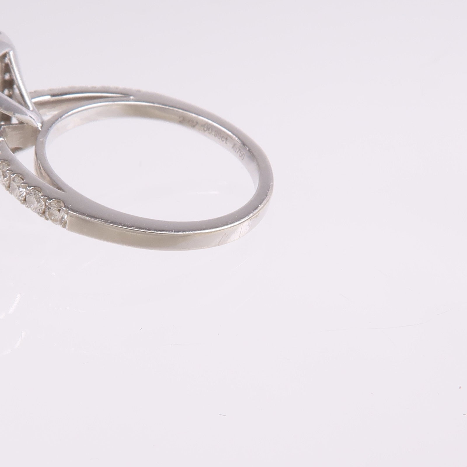 JEWELRY 18K白金Diamond Ring鑽石戒指US#5.25