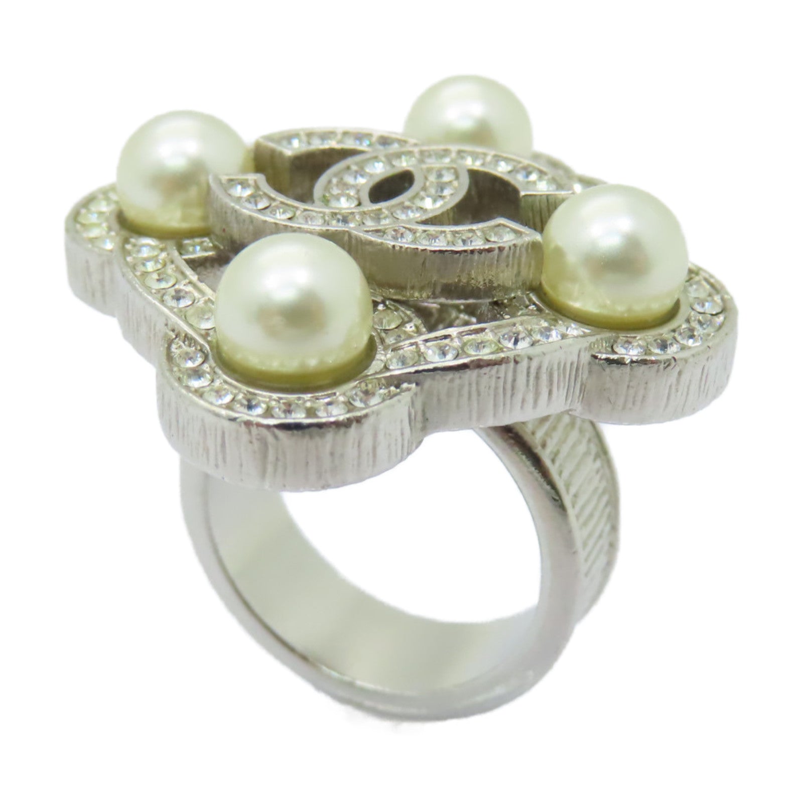 CHANEL 【激減優惠】金屬Ring戒指US#5.25